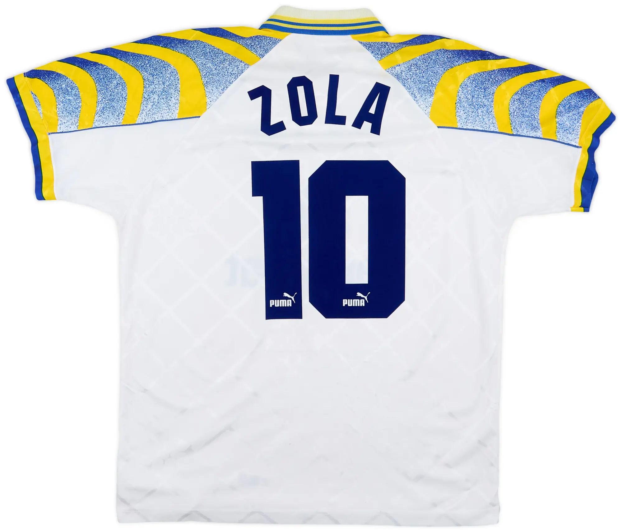 Puma 1995-97 Parma Home Shirt Zola #10 - 7/10 - (L)