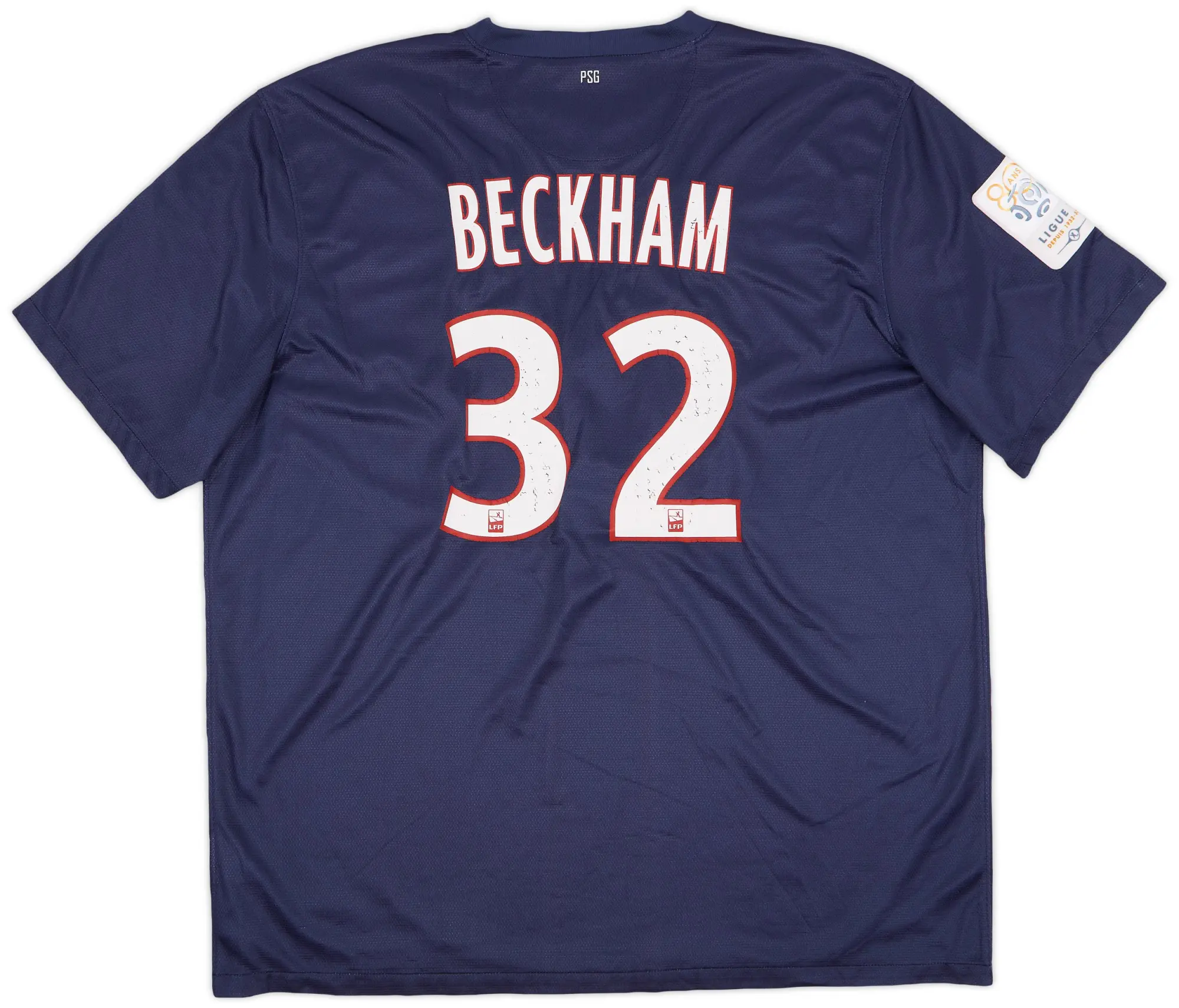 Nike 2012-13 Paris Saint-Germain Home Shirt Beckham #32 - 7/10 - (XXL)