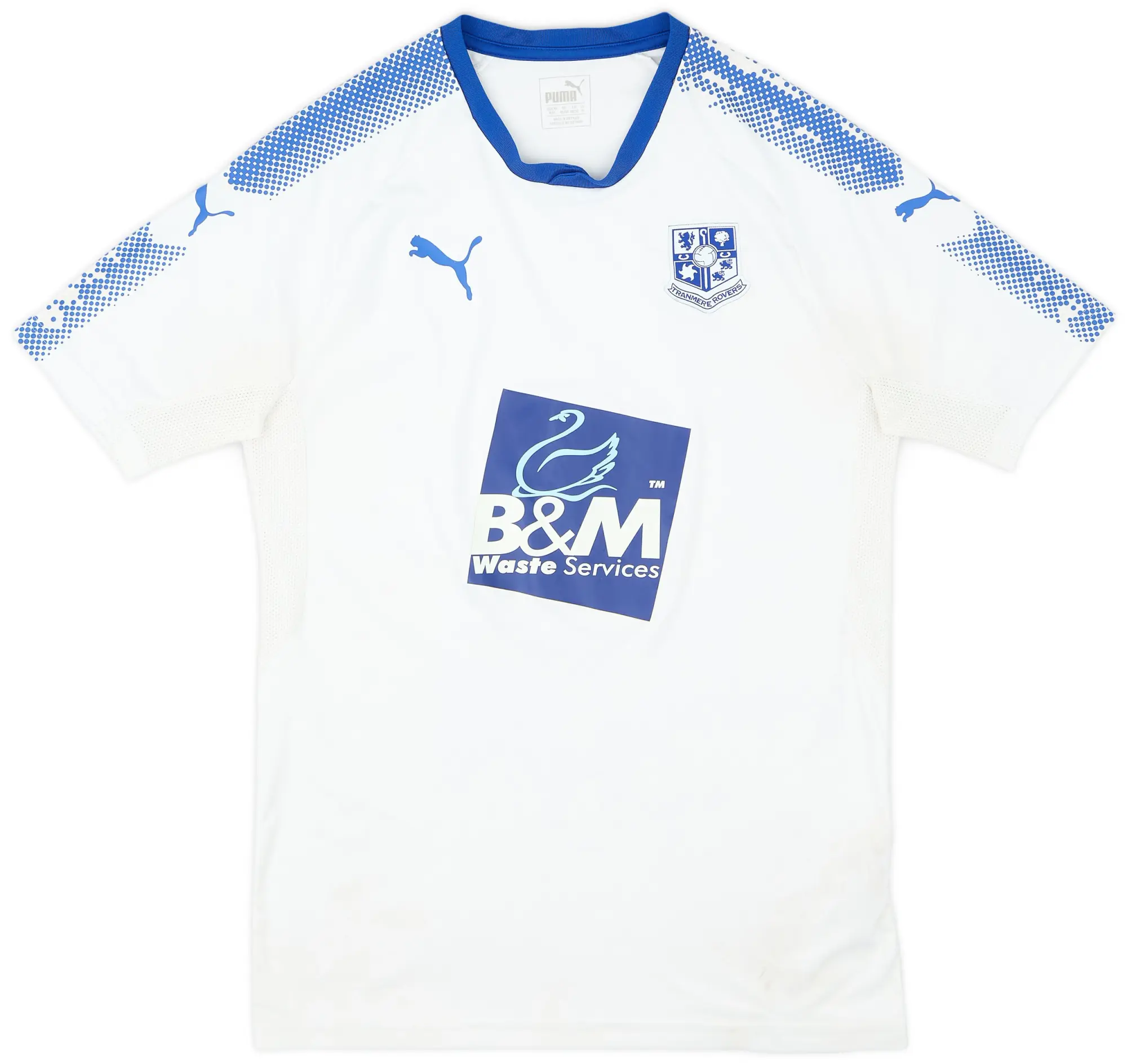 Puma 2017-18 Tranmere Rovers Home Shirt - 6/10 - (M)