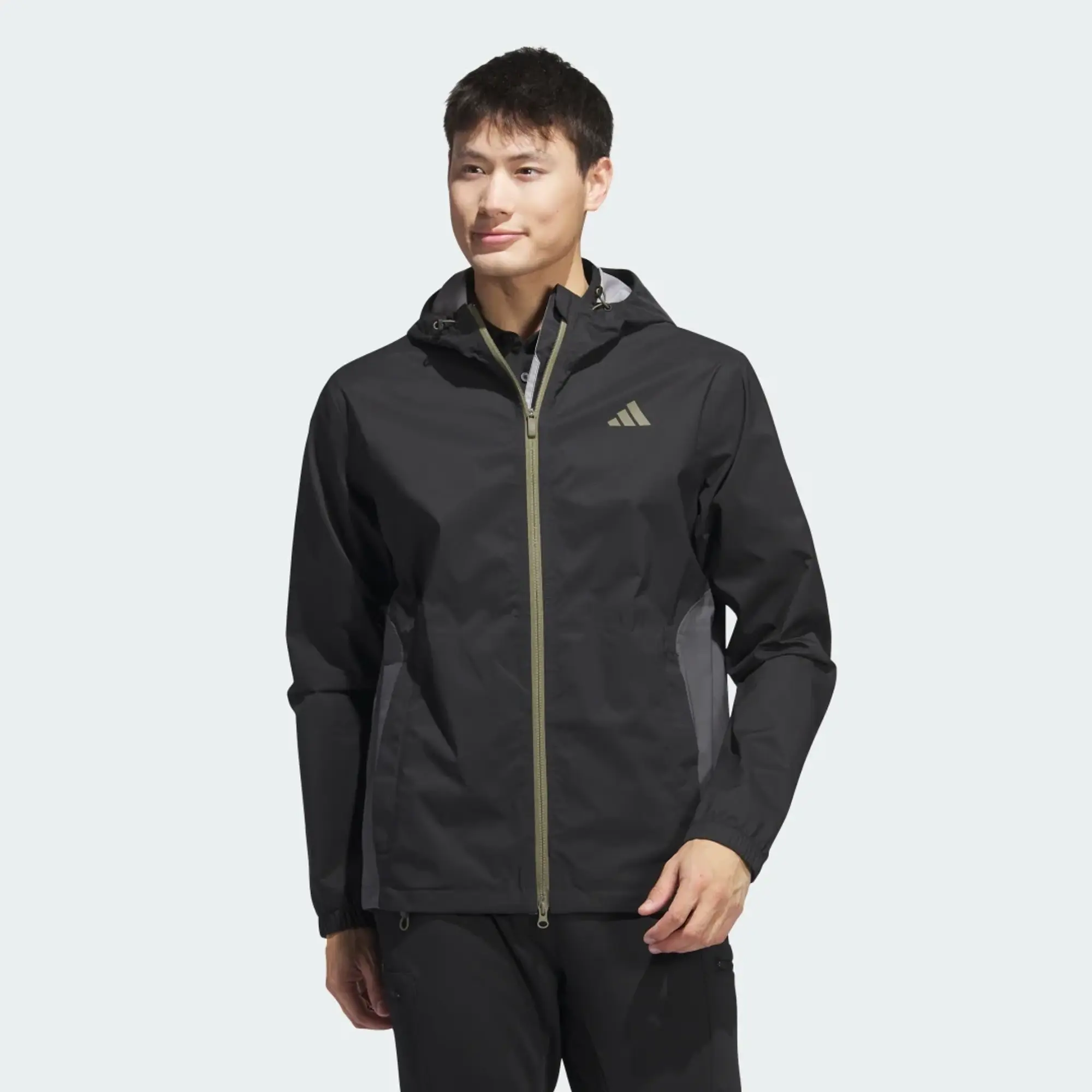 Manchester United x adidas Golf RAIN.RDY Jacket Black