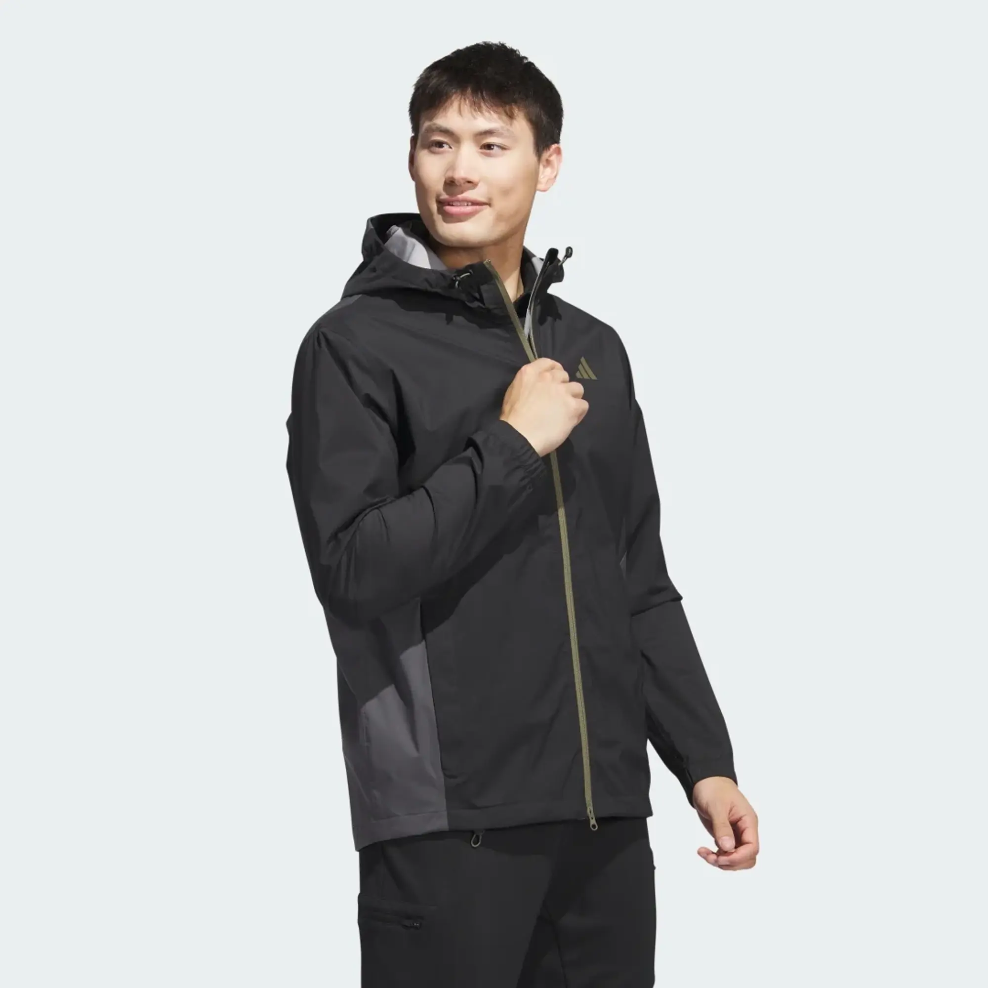 Manchester United x adidas Golf RAIN.RDY Jacket Black