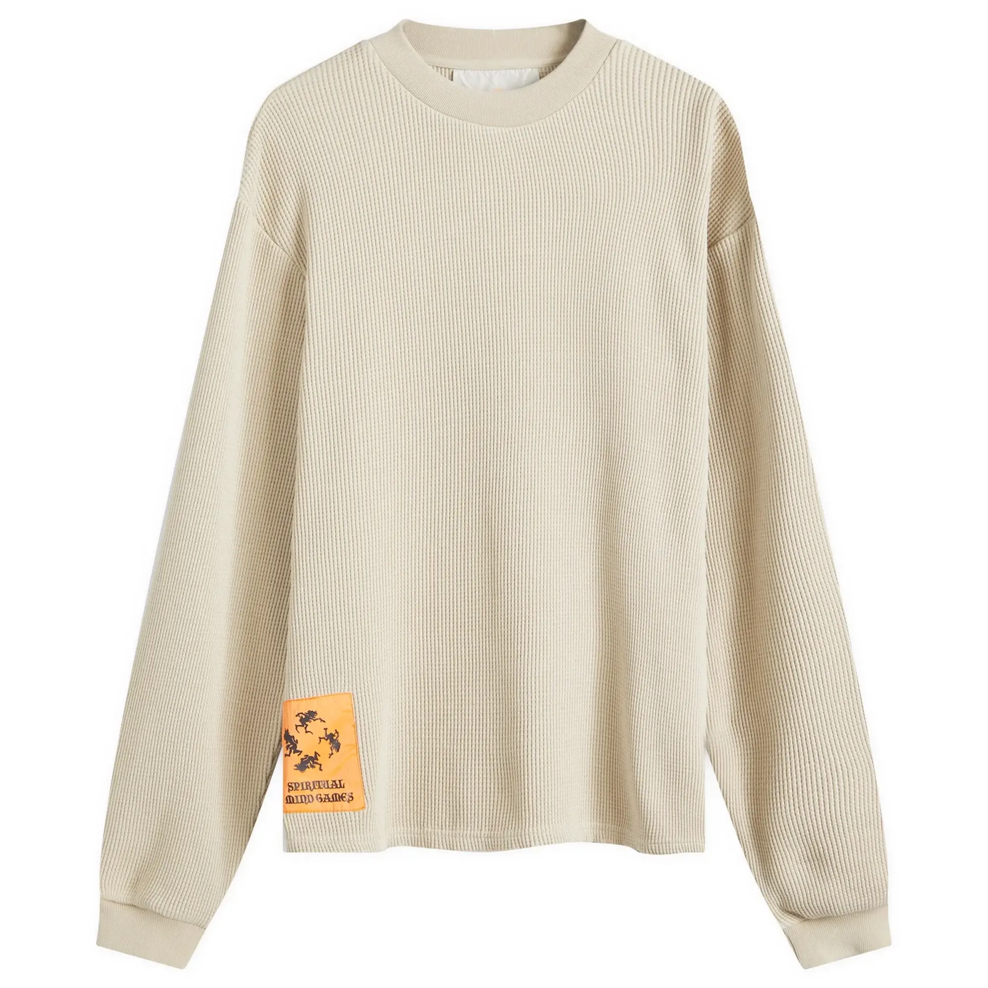 KA_YO_Prototype Men's Long Sleeve Waffle T-Shirt Peyote