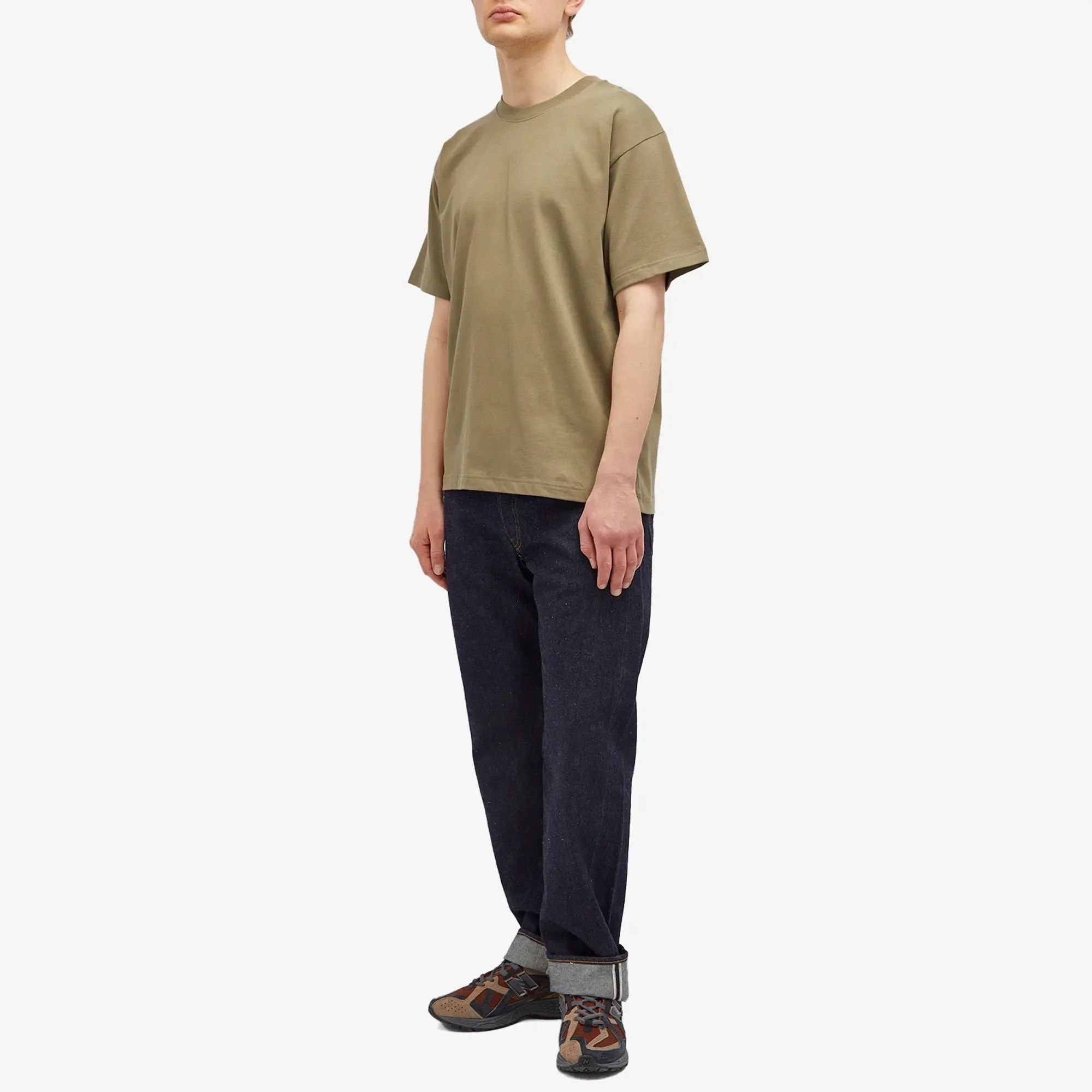 Norse Projects Men's Standard Heavyweight T-Shirt Sediment Green