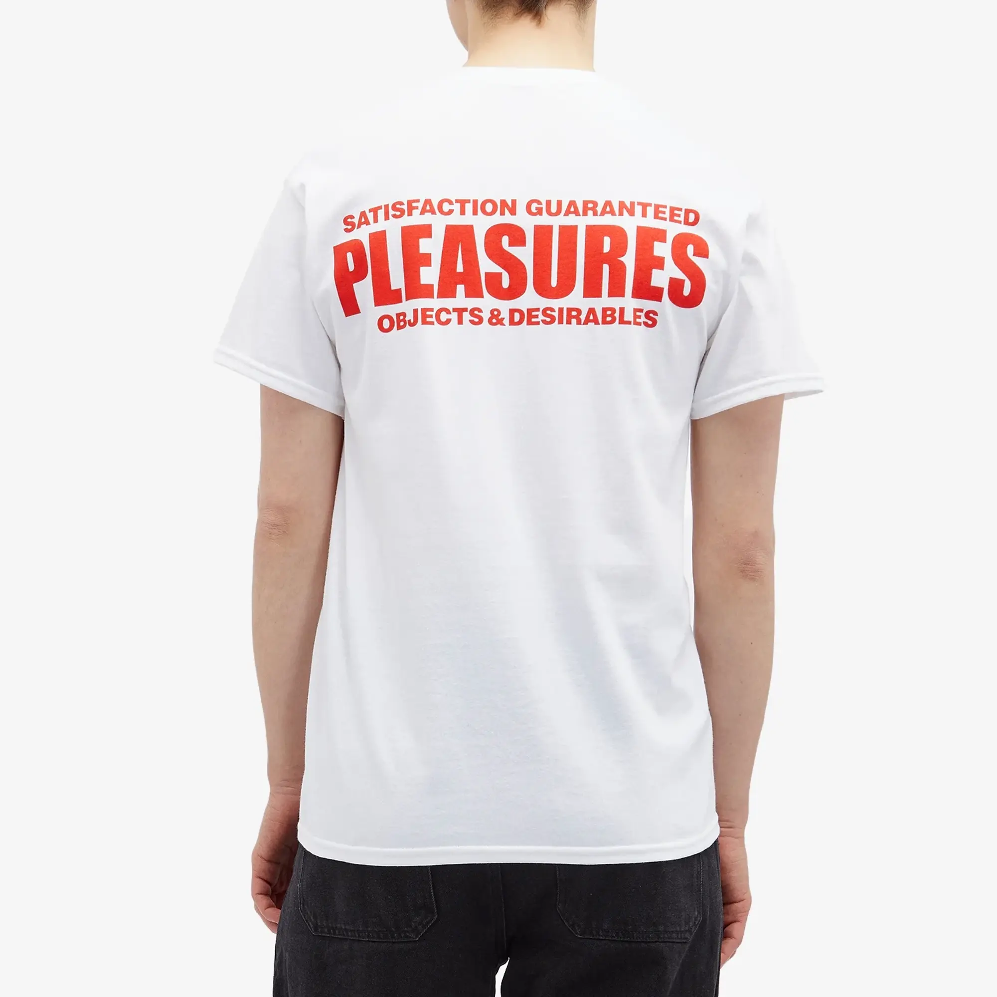 Pleasures Men's Staff Pocket T-Shirt White