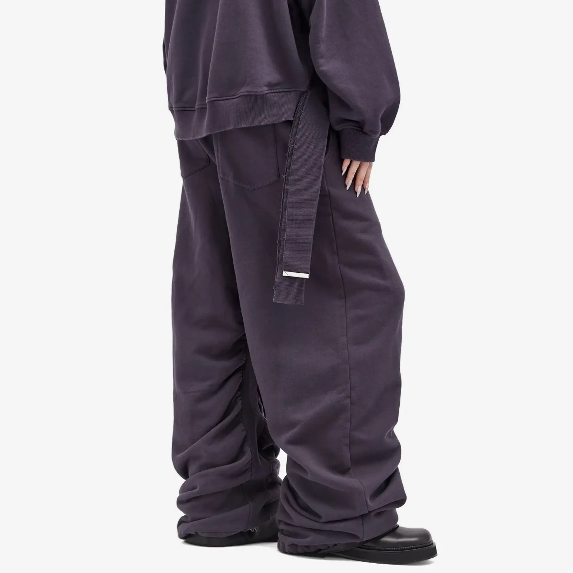 The Attico Women's Baia Long Sweat Pants Blue/Violet Fade