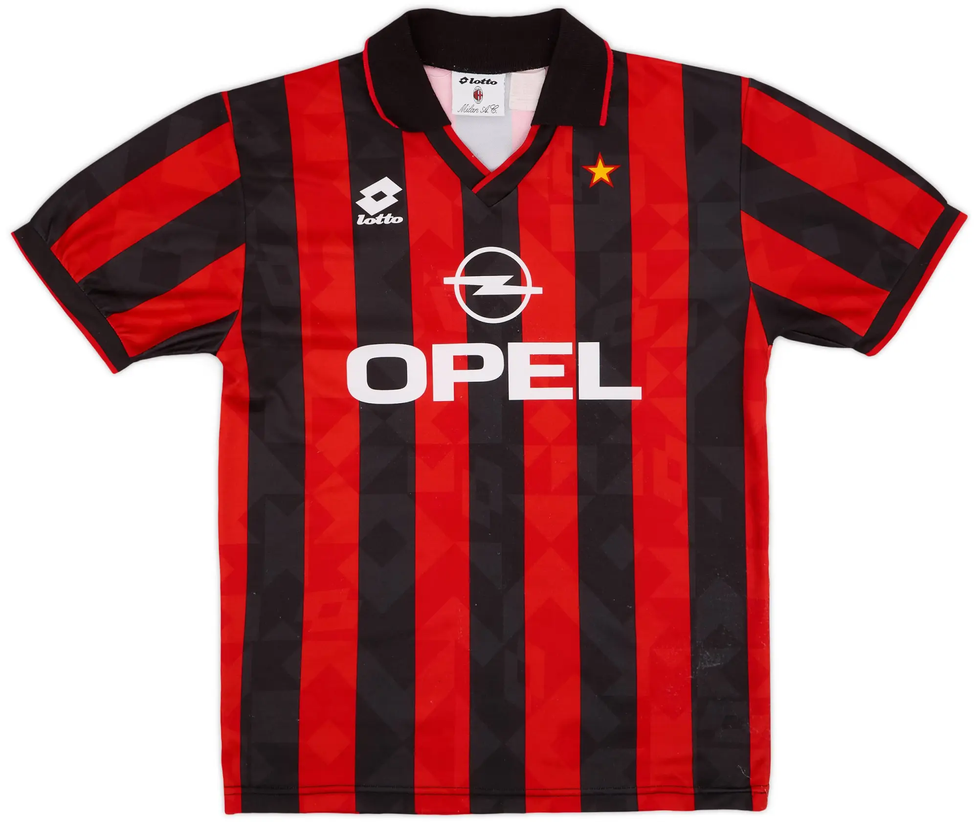 Lotto 1994-95 AC Milan Home Shirt - 6/10 - (L)