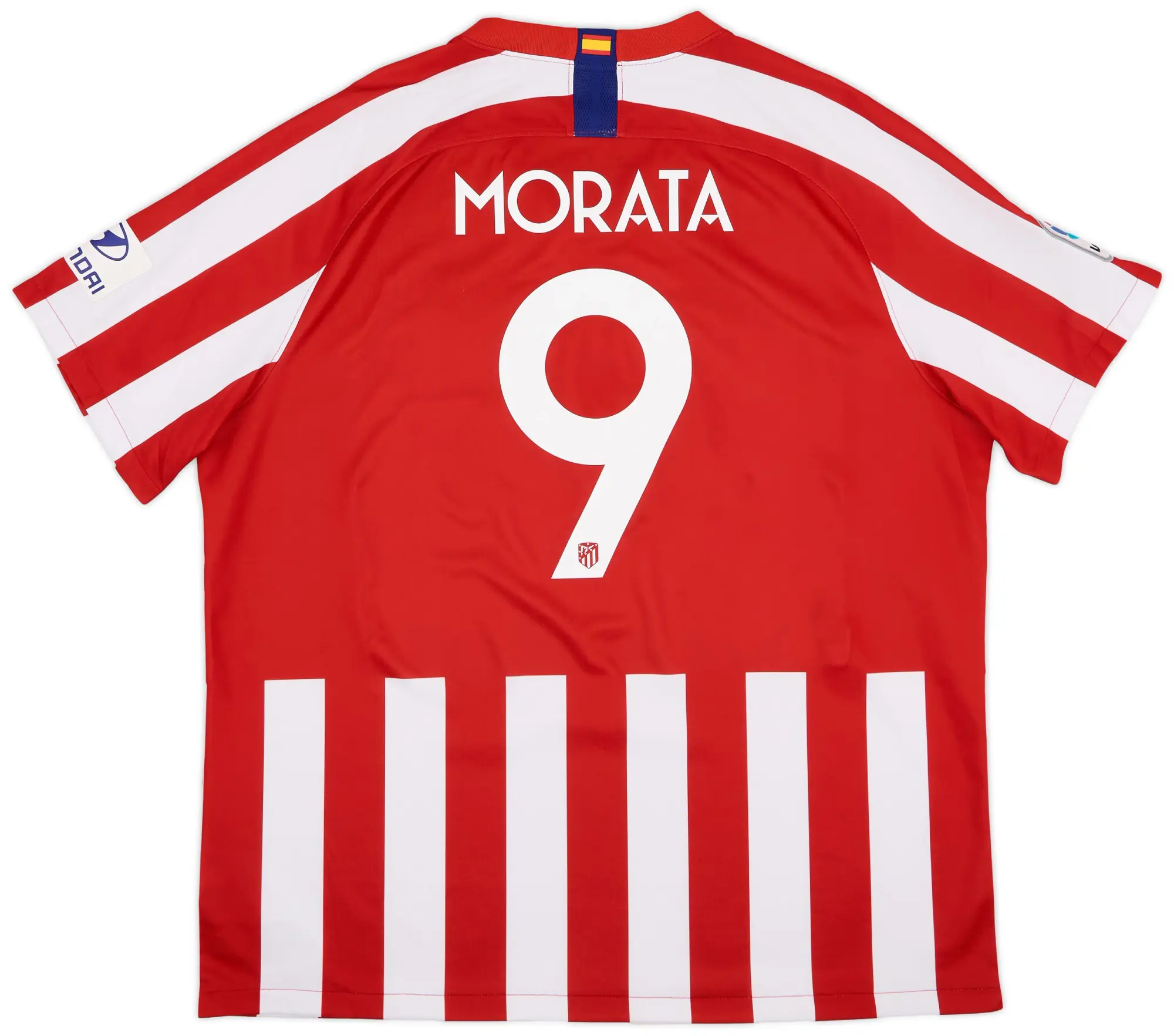 Nike 2019-20 Atletico Madrid Home Shirt Morata #9 - 8/10 - (XXL)