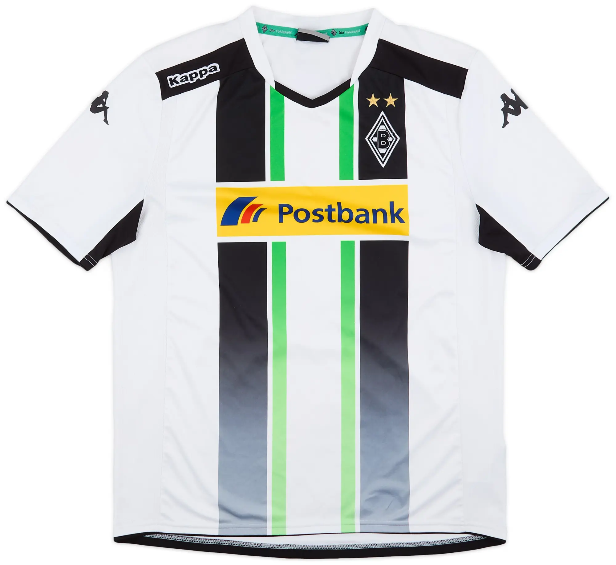 Kappa 2014-15 Borussia Monchengladbach Home Shirt - 8/10 - (XL)