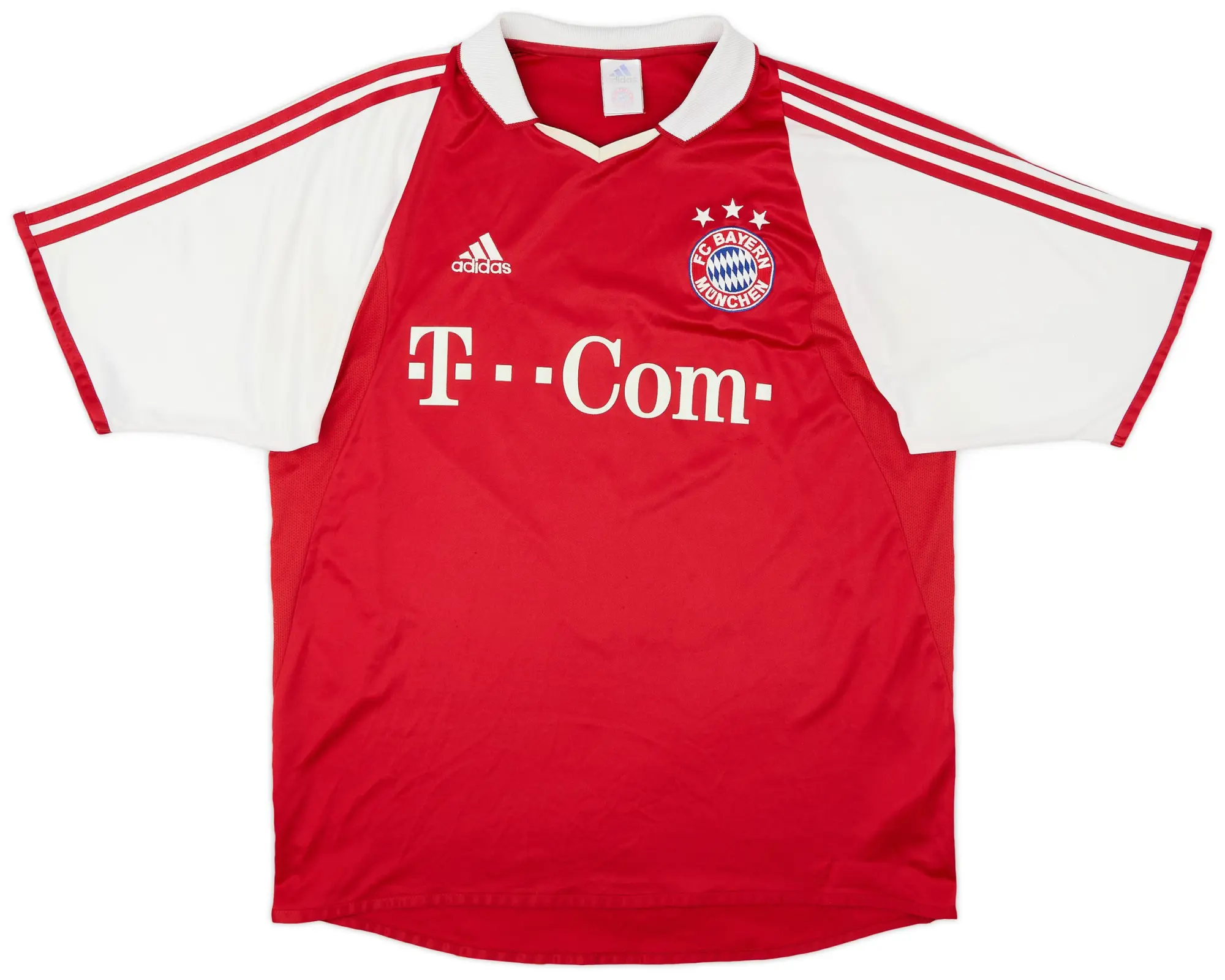 adidas 2003-04 Bayern Munich Home Shirt - 5/10 - (L)