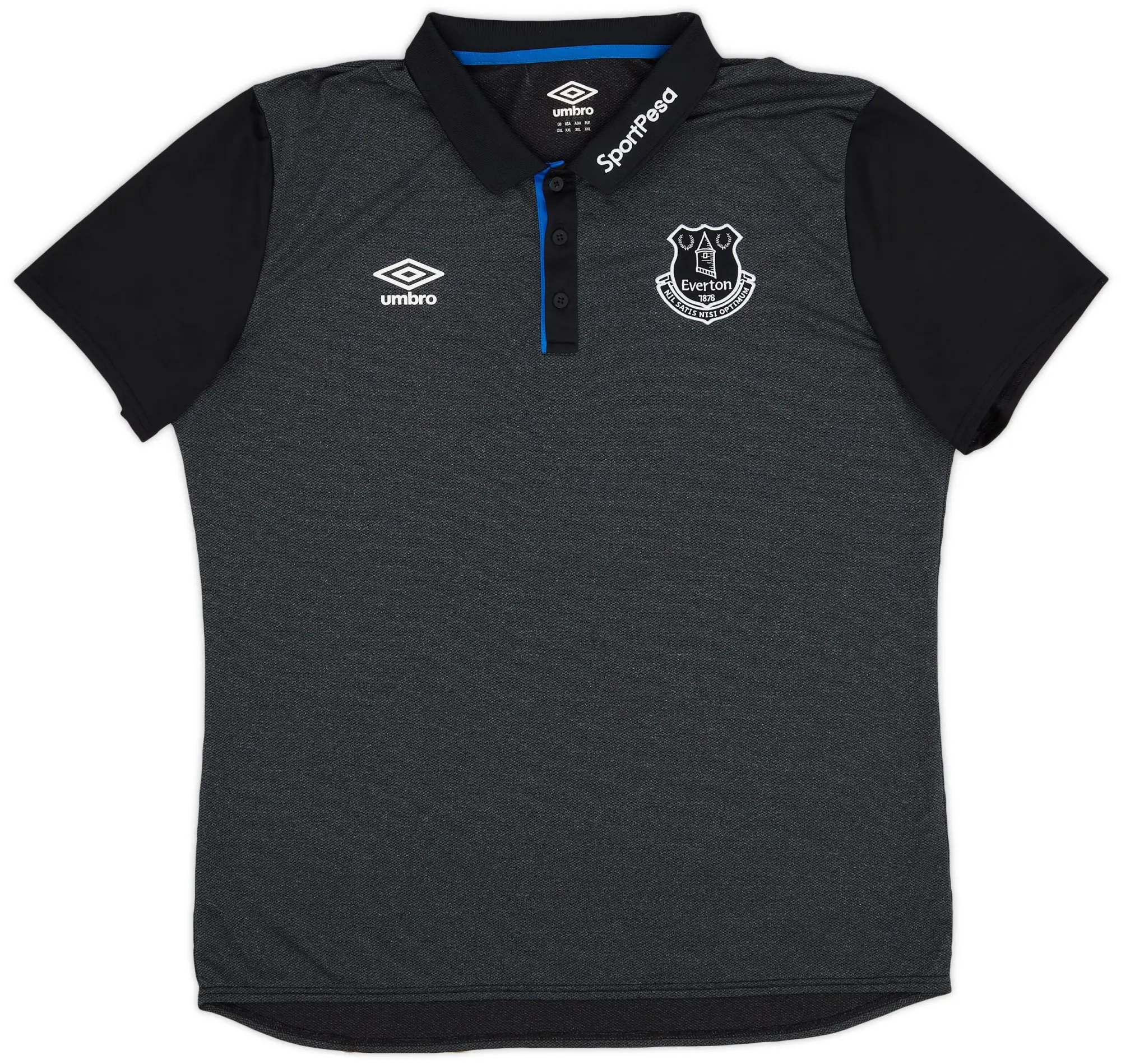 2019-20 Everton Umbro Polo Shirt - 8/10 - (XXL)