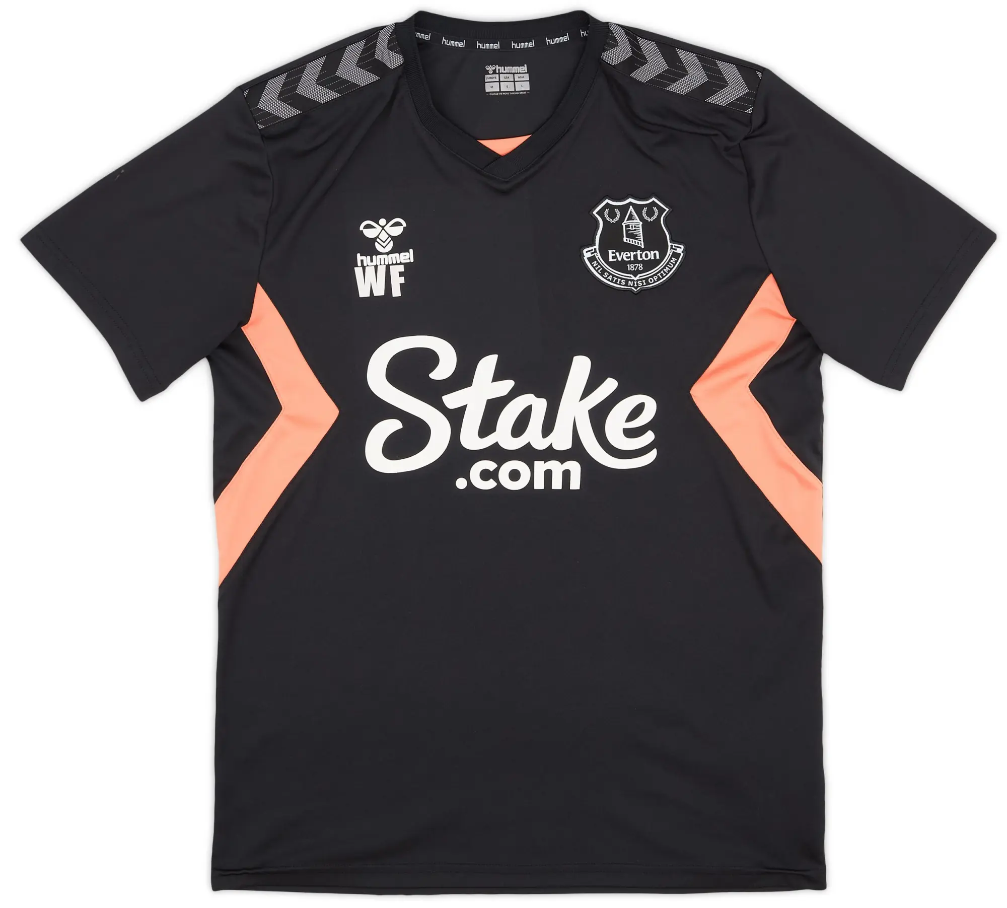 2020-21 Everton Staff Issue Hummel Training Shirt WF - 9/10 - (M)