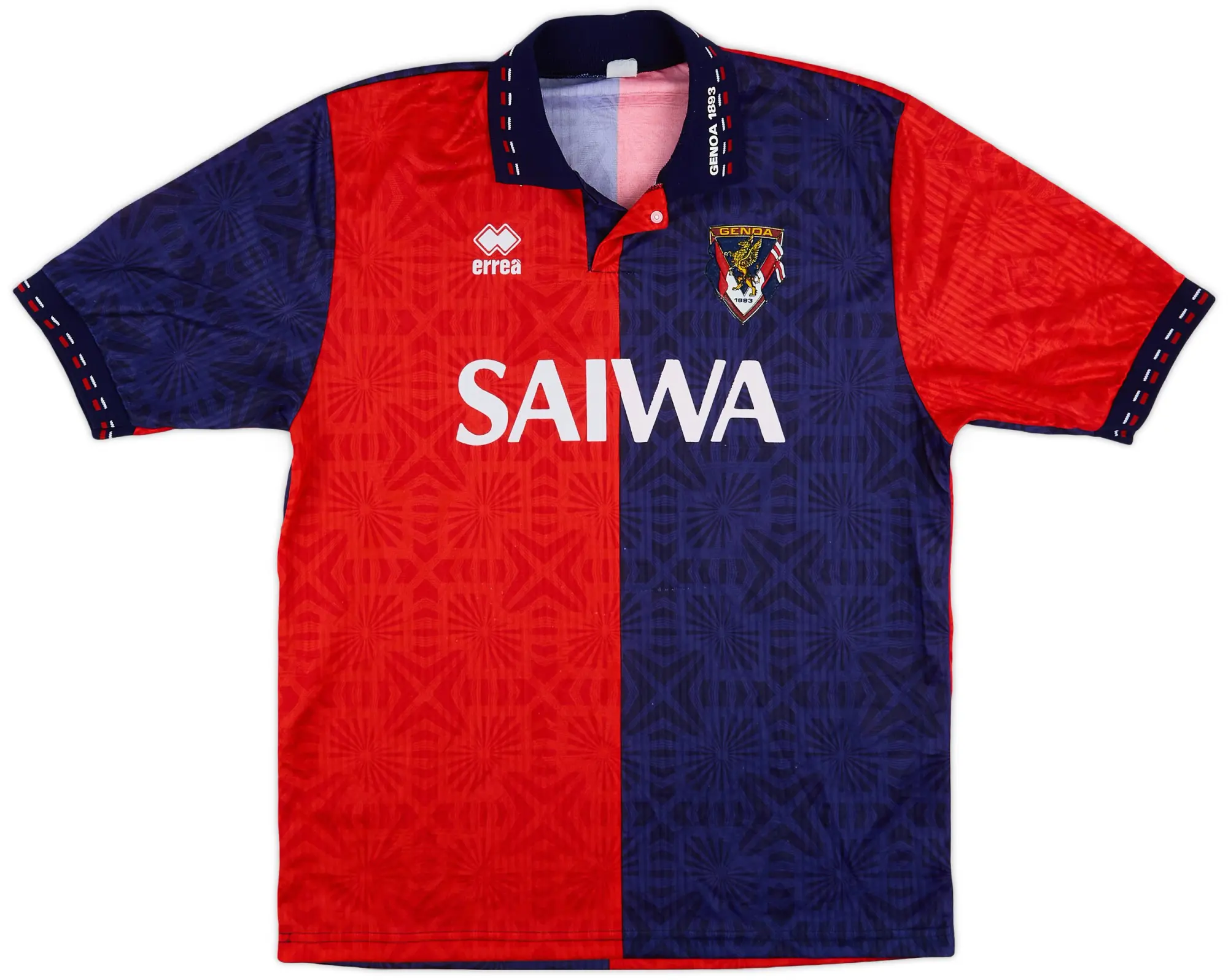Errea 1992-94 Genoa Home Shirt - 8/10 - (XL)