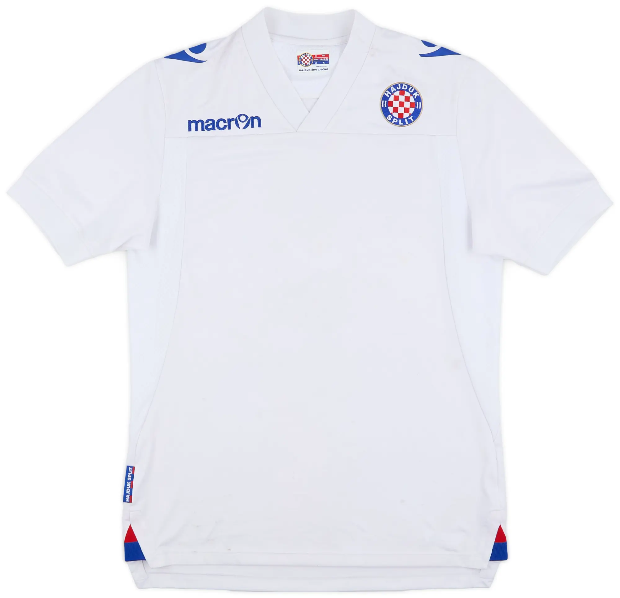Macron 2013-14 Hajduk Split Home Shirt - 6/10 - (XXL)