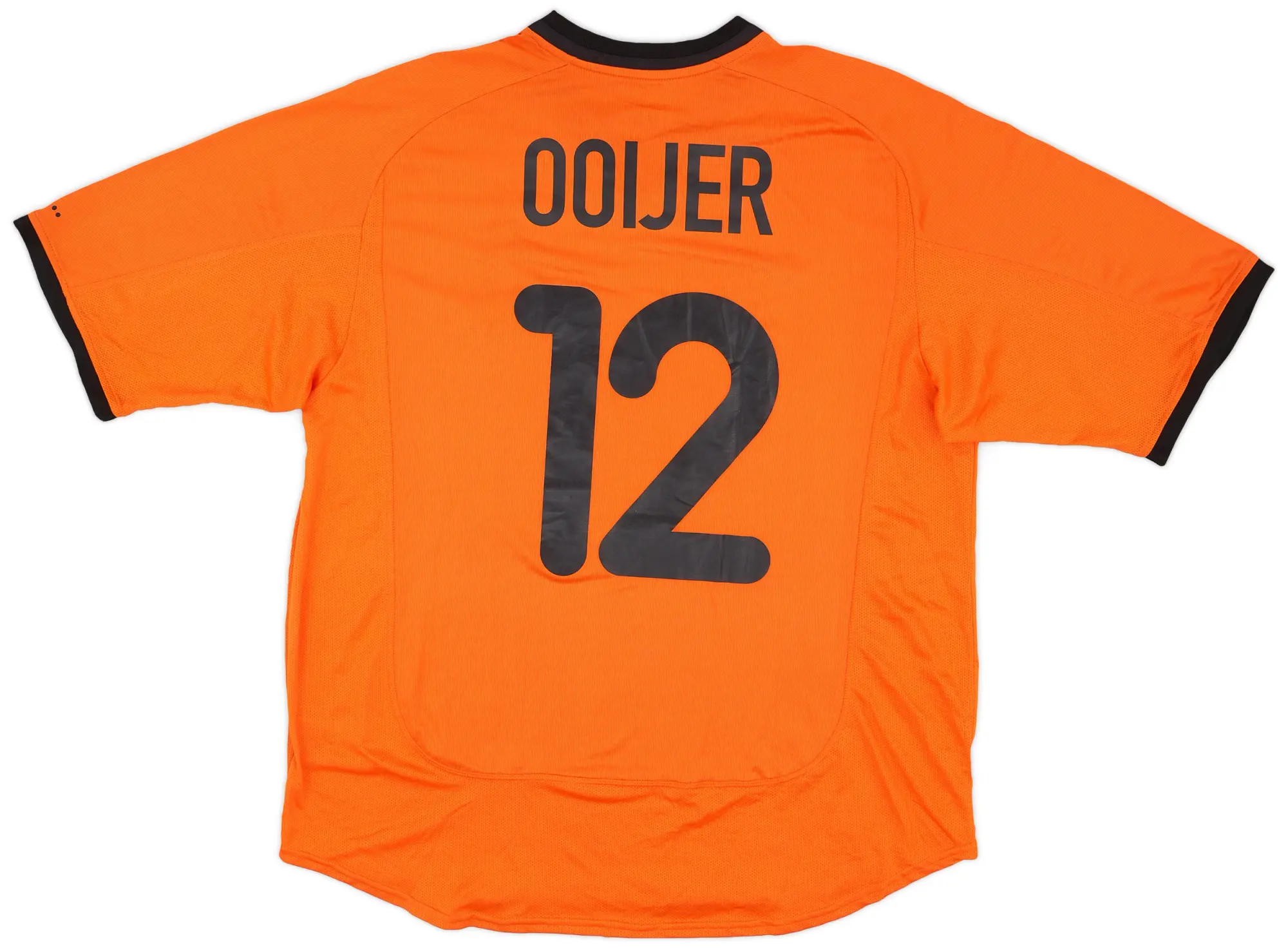 Nike 2001 Netherlands Match Issue Home Shirt Ooijer #12
