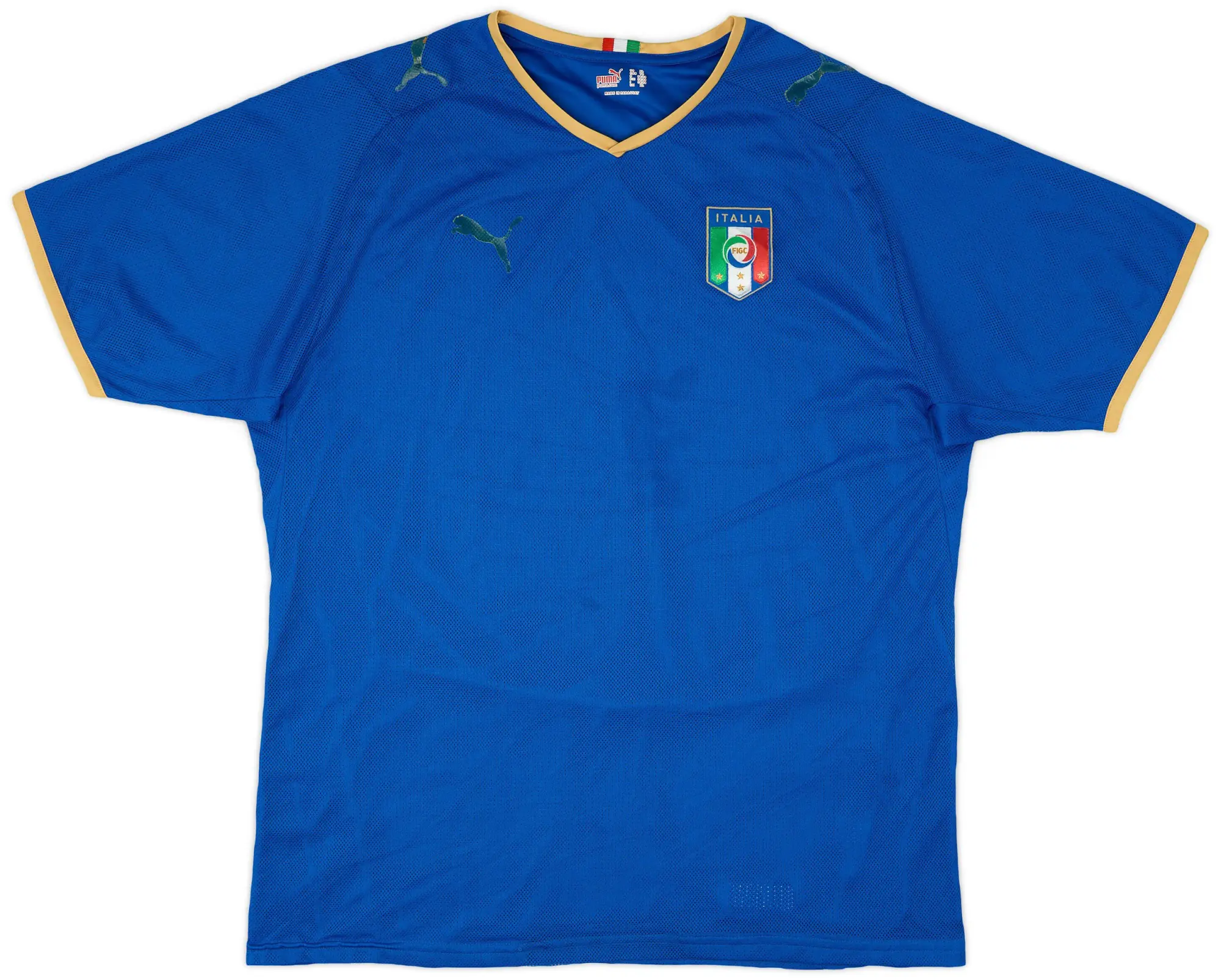 Puma 2007-08 Italy Home Shirt - 4/10 - (XL)
