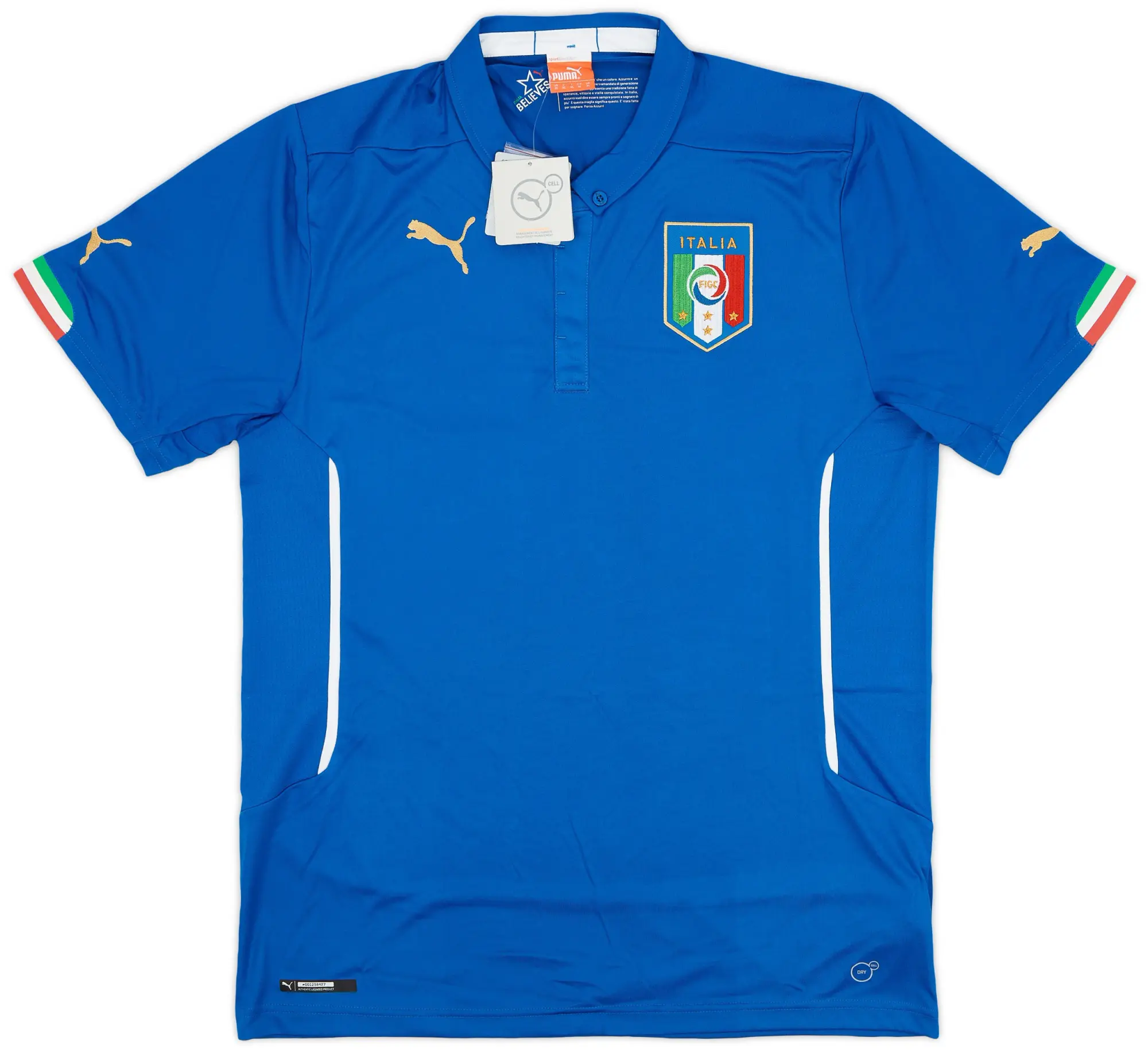 Puma 2014-15 Italy Home Shirt (XL)