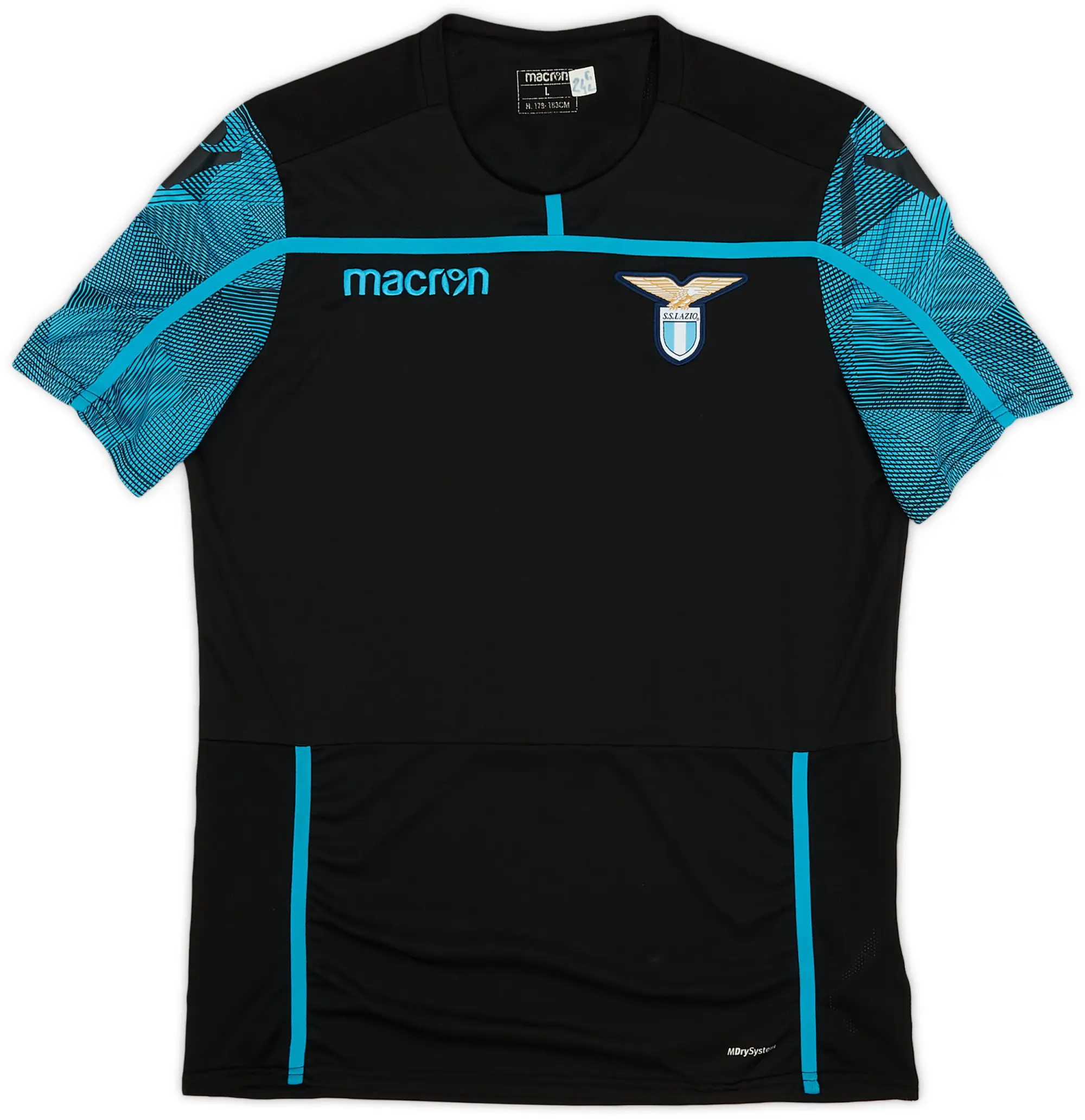 2017-18 Lazio Macron Training Shirt - 8/10 - (L)
