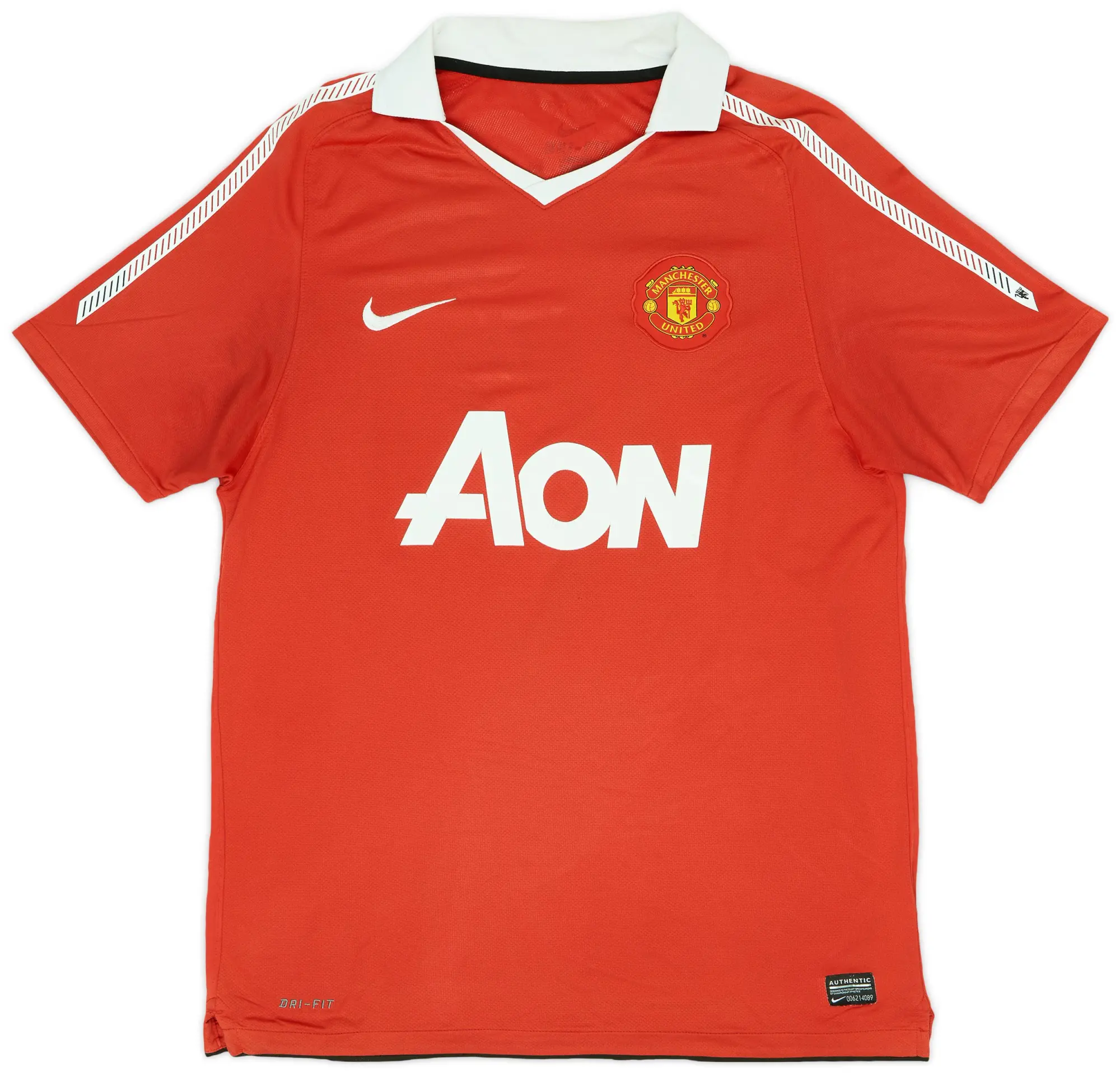 Nike 2010-11 Manchester United Home Shirt Rooney #10 - 6/10 - (M)