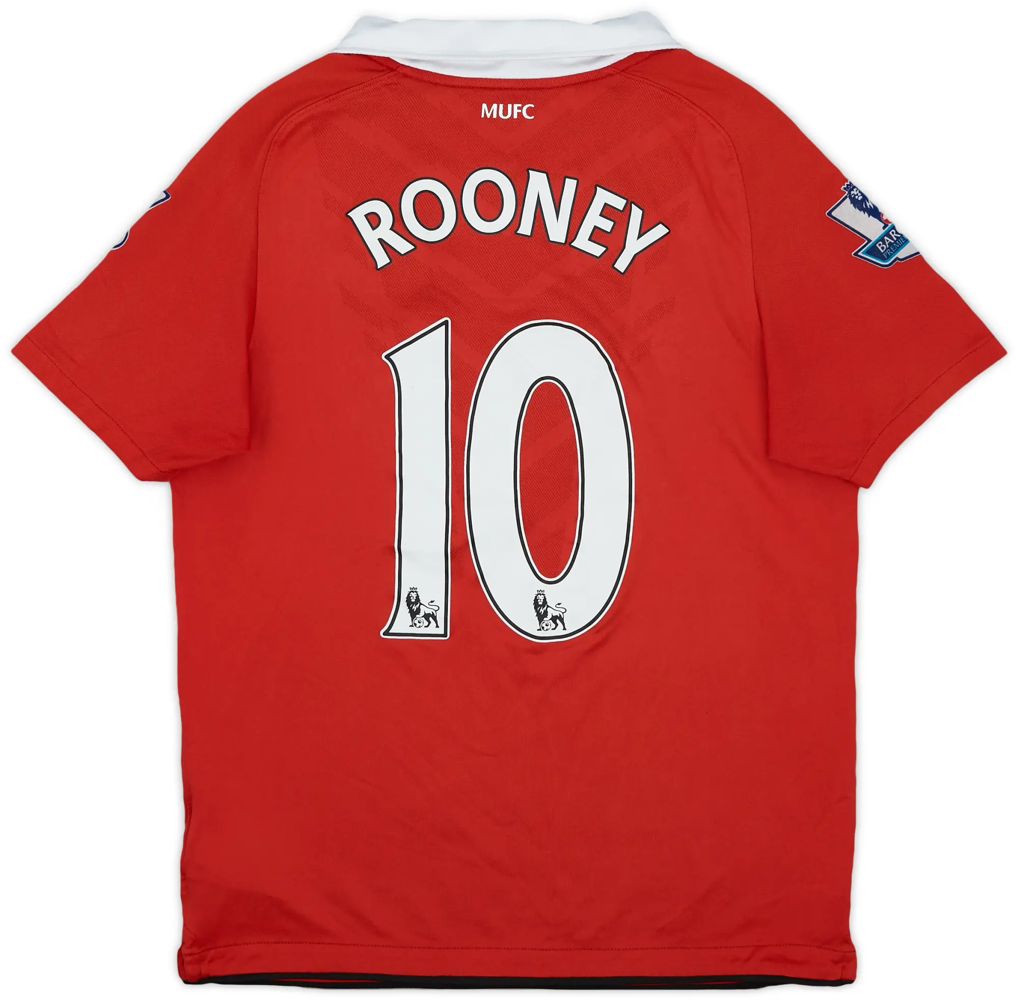 Nike 2010-11 Manchester United Home Shirt Rooney #10 - 6/10 - (M)