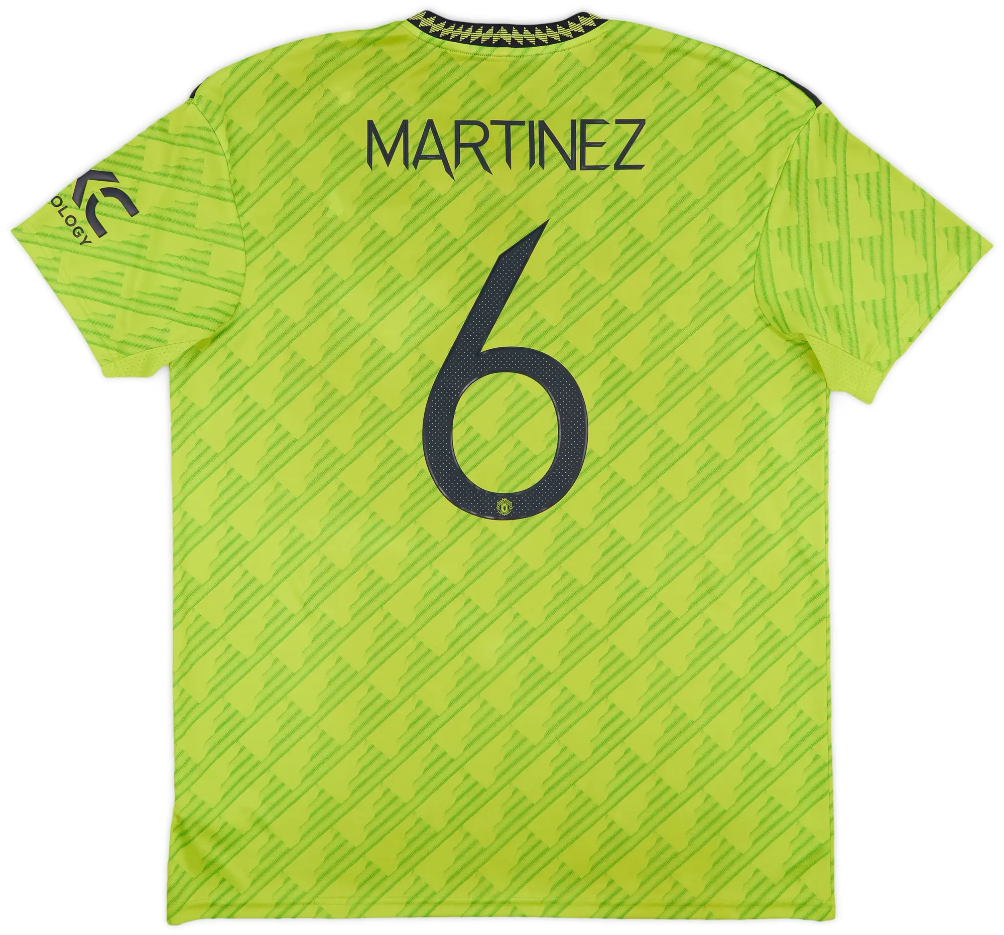 adidas 2022-23 Manchester United Third Shirt Martinez #6 - 6/10 - (XL)