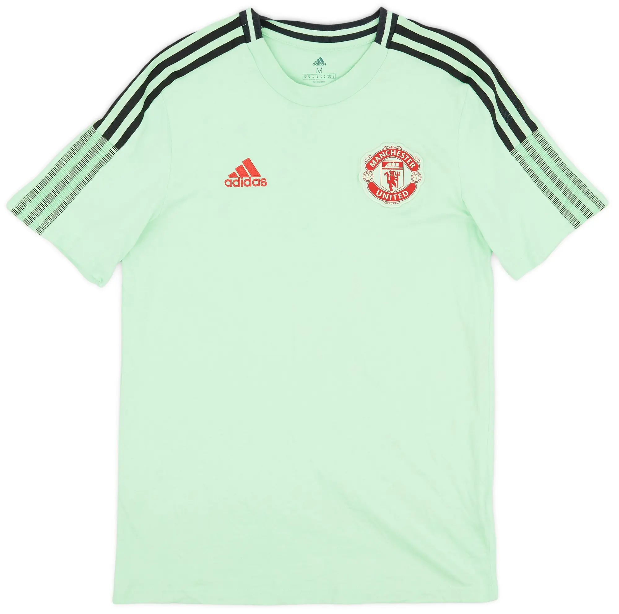 2020-21 Manchester United adidas Cotton Tee - 9/10 - (M)