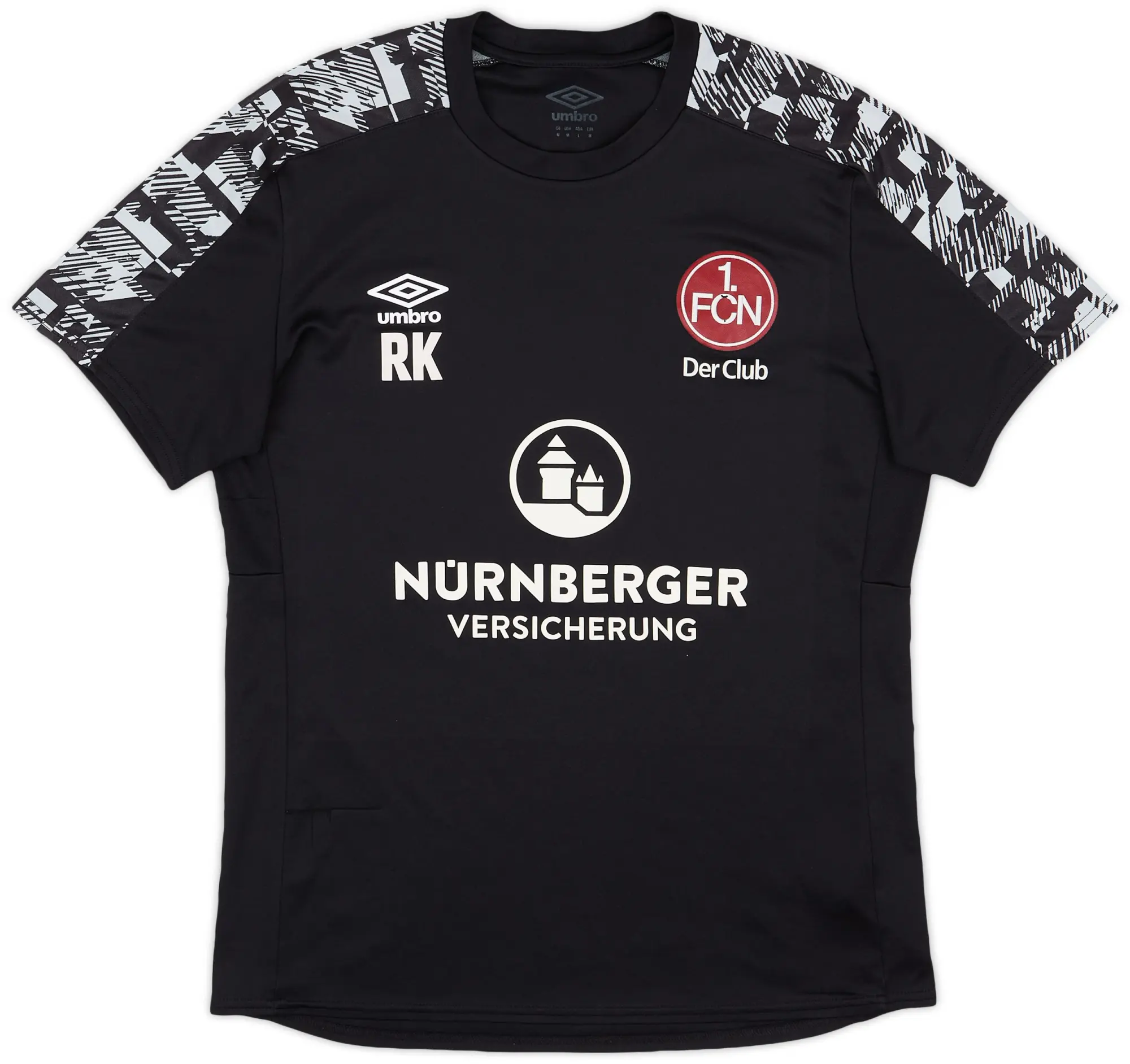 2018-19 Nurnberg Staff Issue Umbro Training Shirt 'RK' - 6/10 - (M)