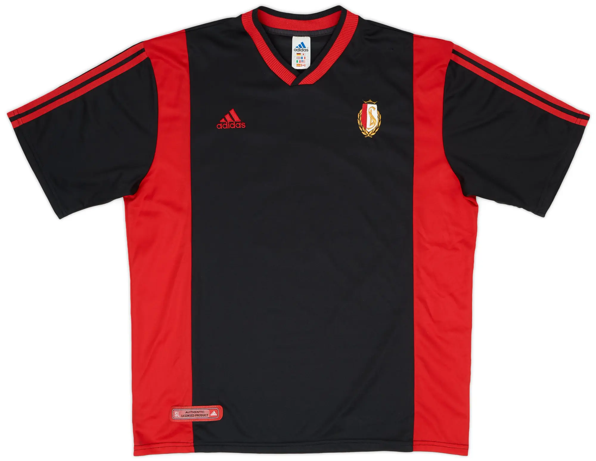 adidas 2001-02 Standard Liege Away Shirt Walem #6 - 7/10 - (XL)