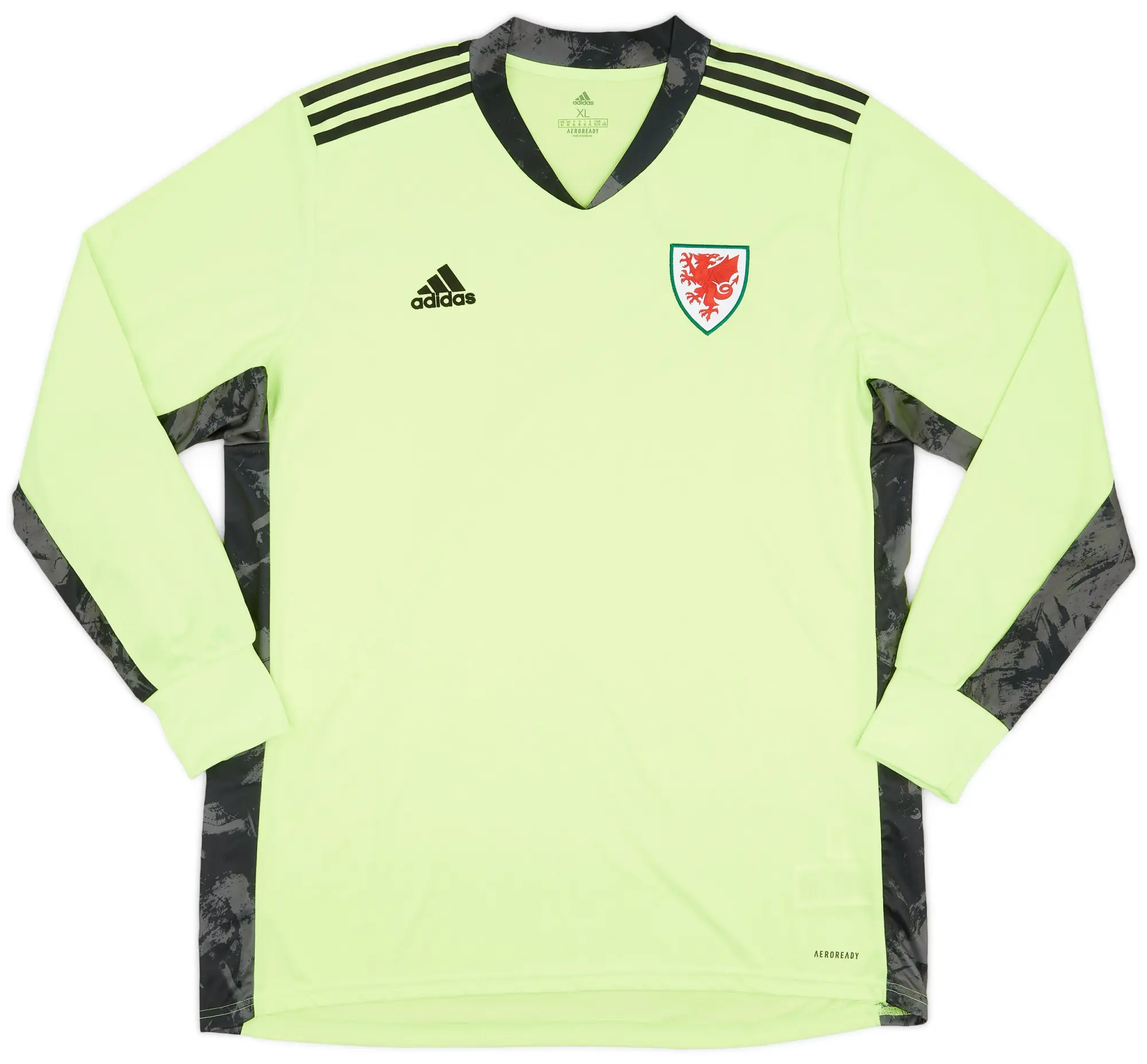 adidas 2020-22 Wales GK Shirt - 10/10 - (XL)