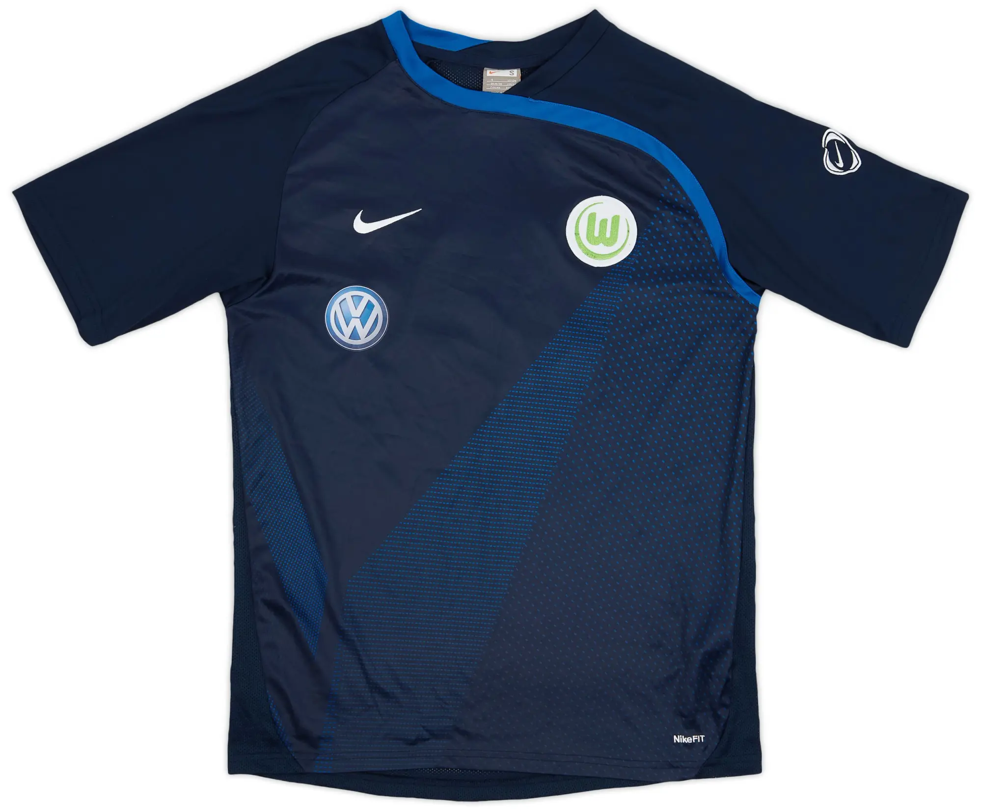 2008-09 Wolfsburg Nike Training Shirt - 8/10 - (S)