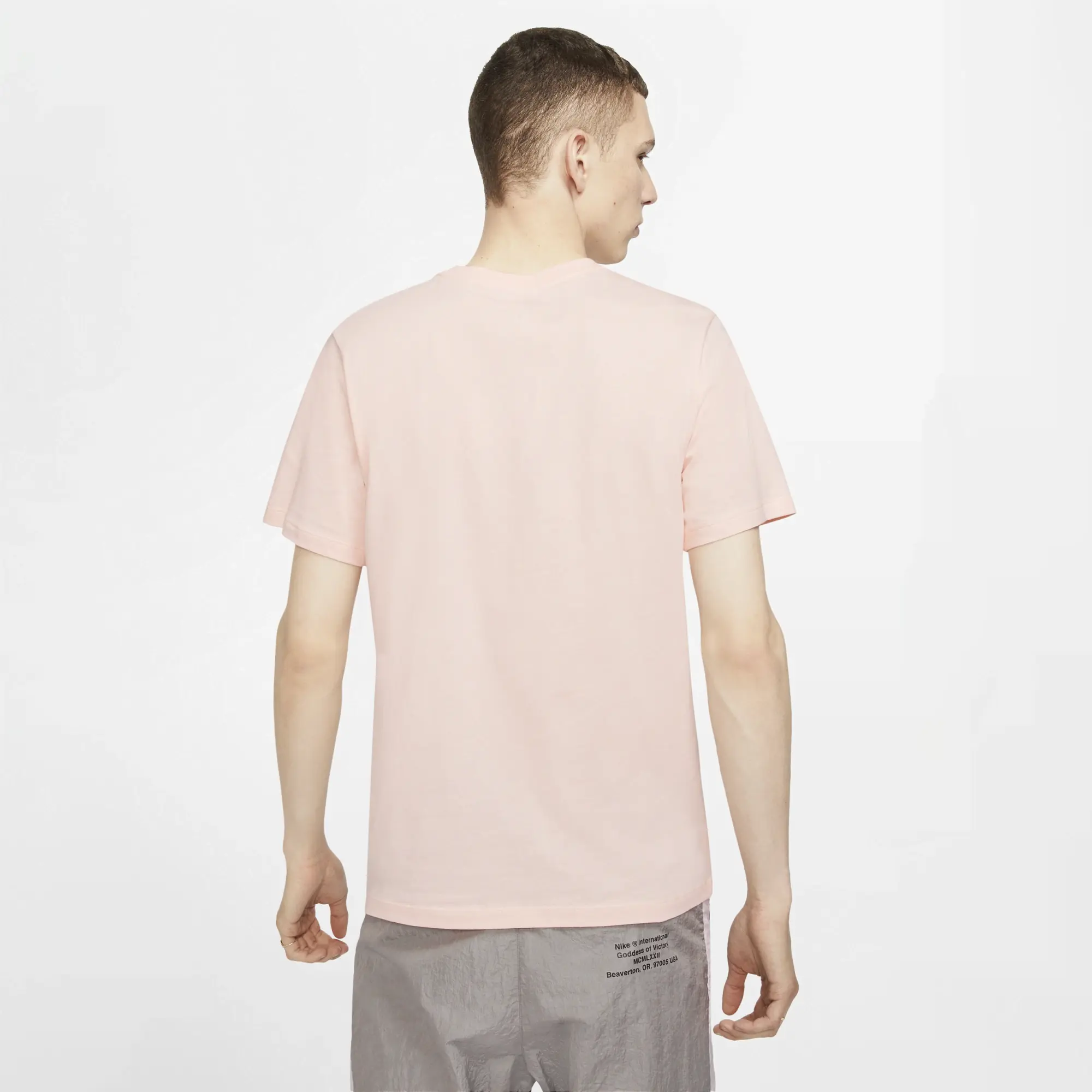 Nike Sportswear Club Men's T-Shirt - Pink - Cotton