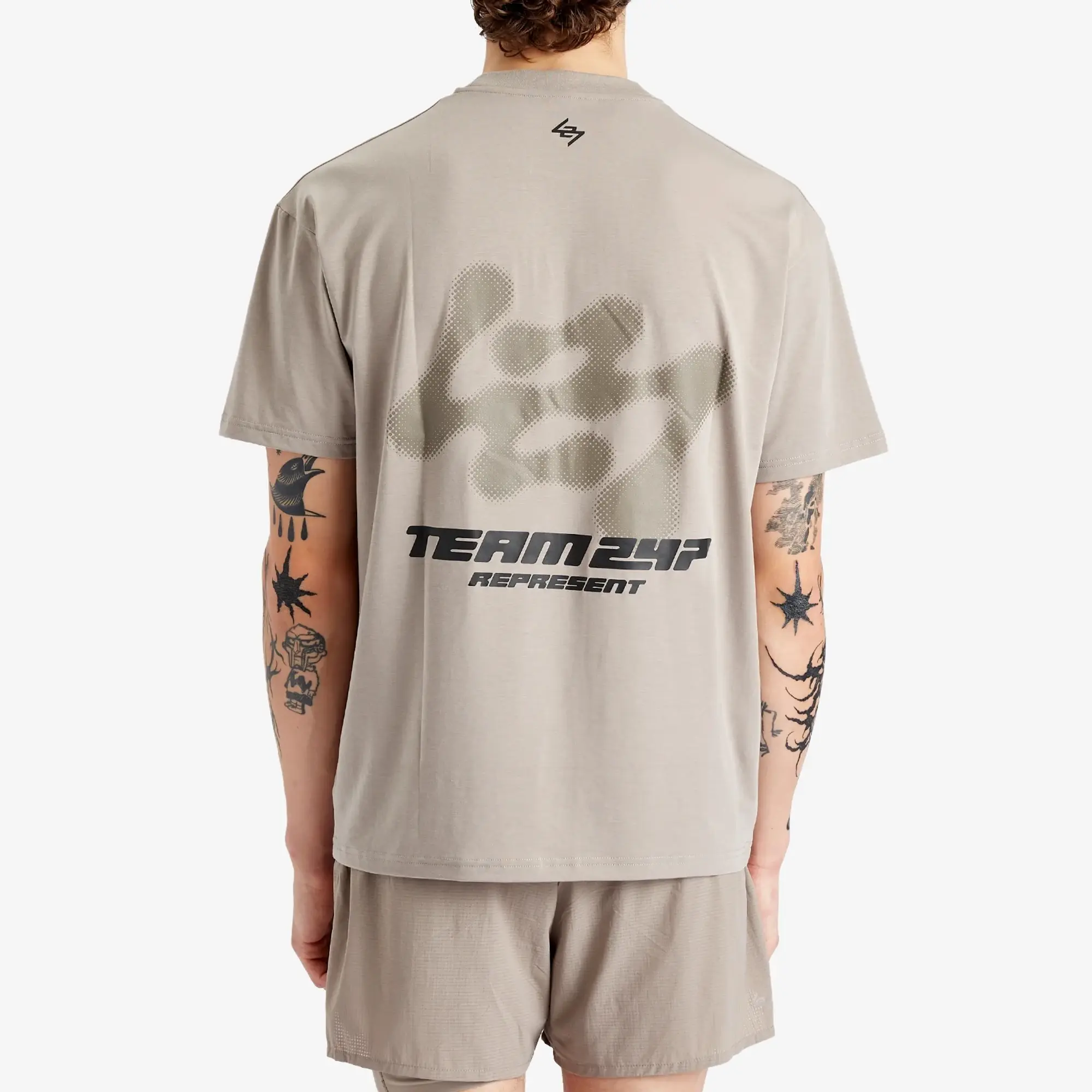 Represent Men's 247 Future Terrains Oversized T-Shirt Moonrock
