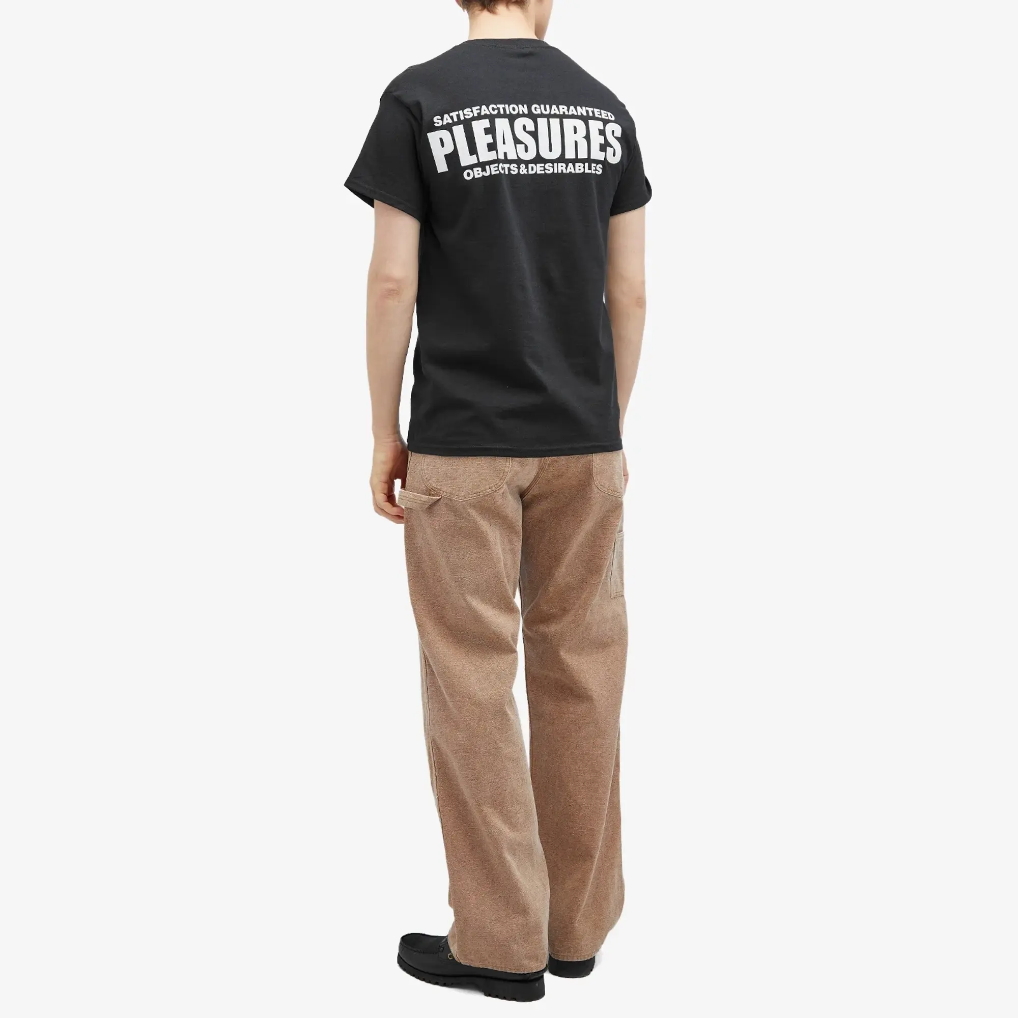 Pleasures Men's Staff Pocket T-Shirt Black