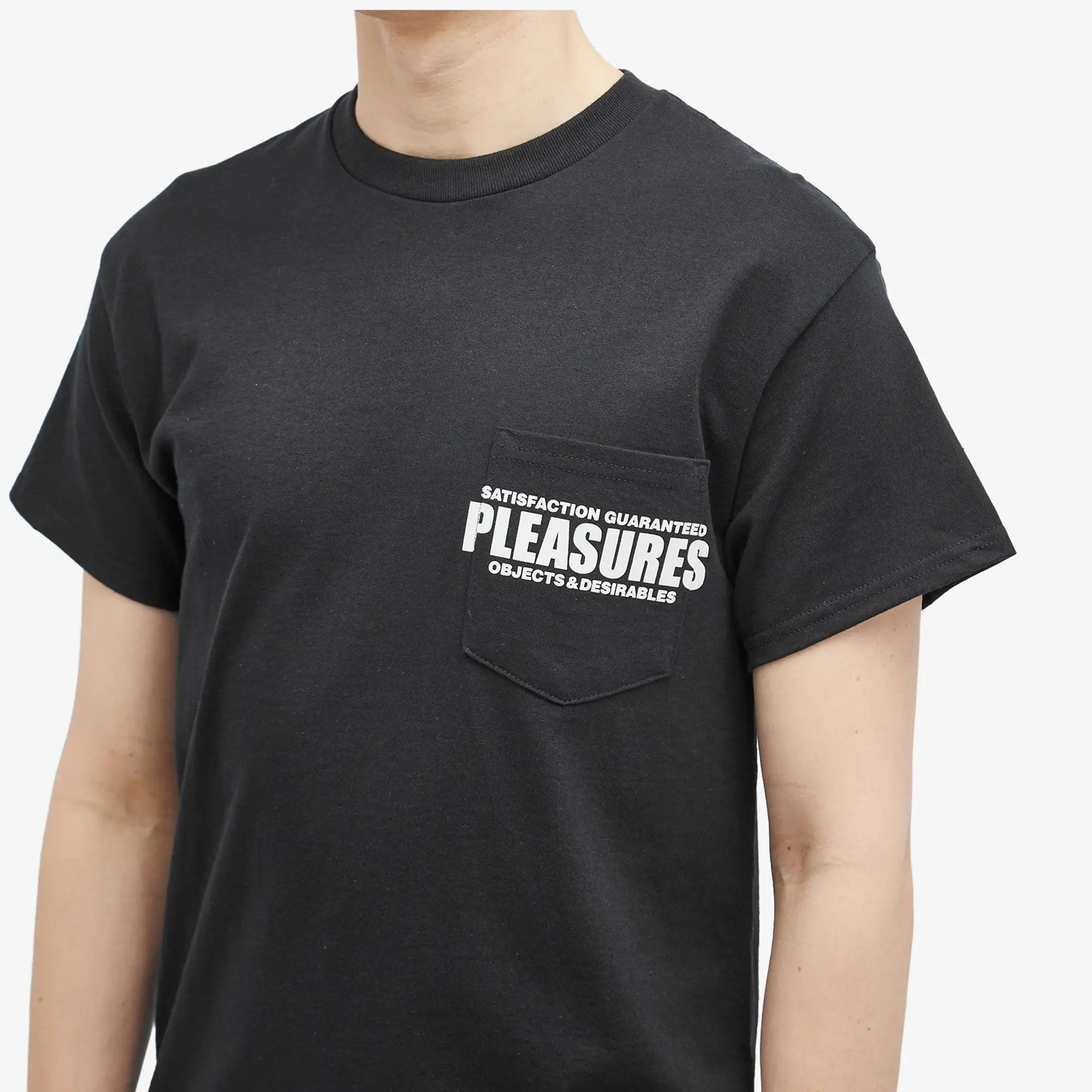 Pleasures Men's Staff Pocket T-Shirt Black