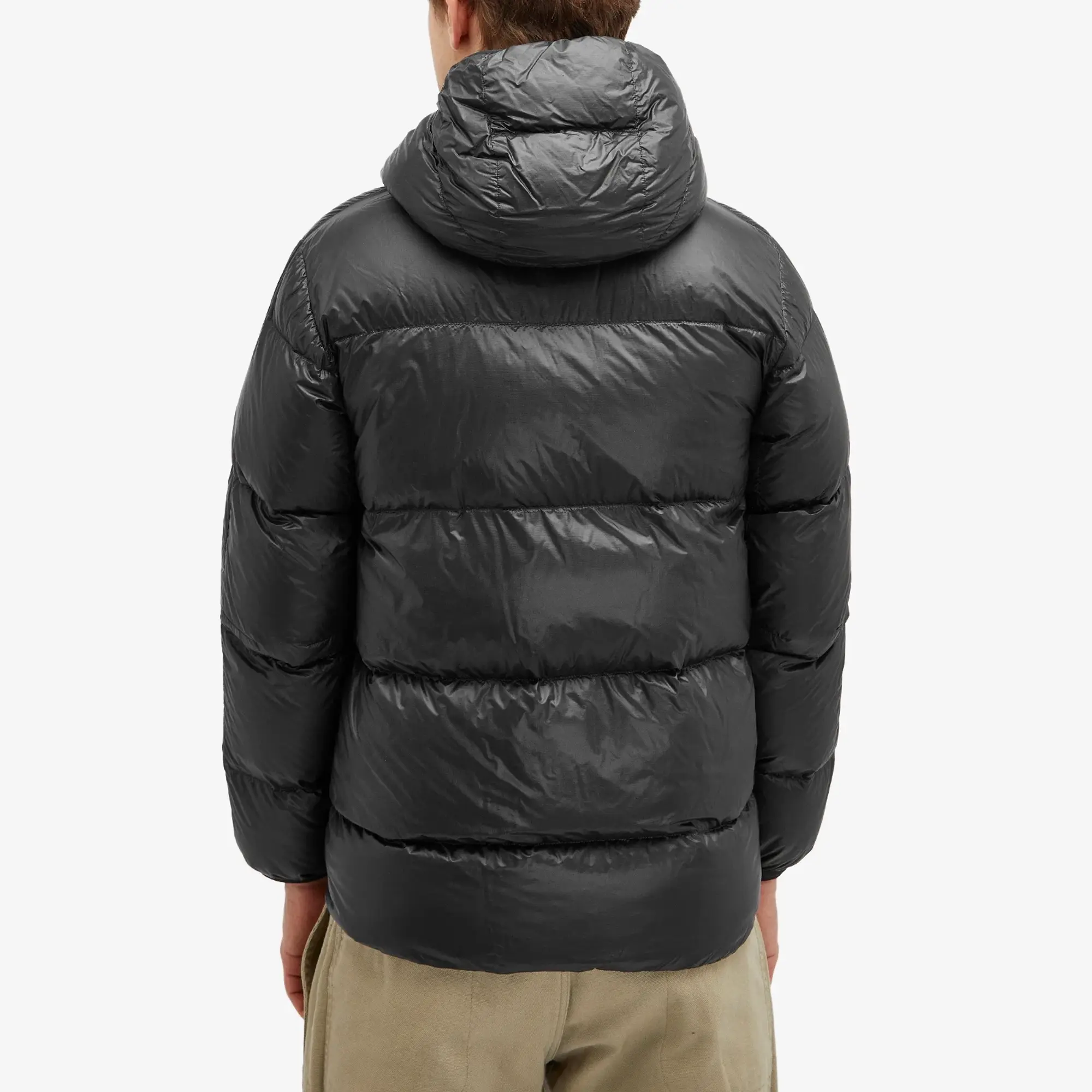 Nanga Men's Mountain Lodge Down Hooded Jacket Black
