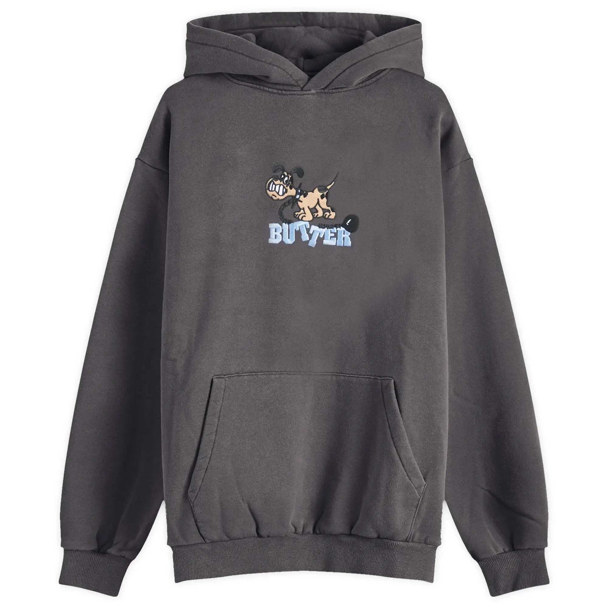 Butter Goods Men's Unleash Hoodie Washed Black