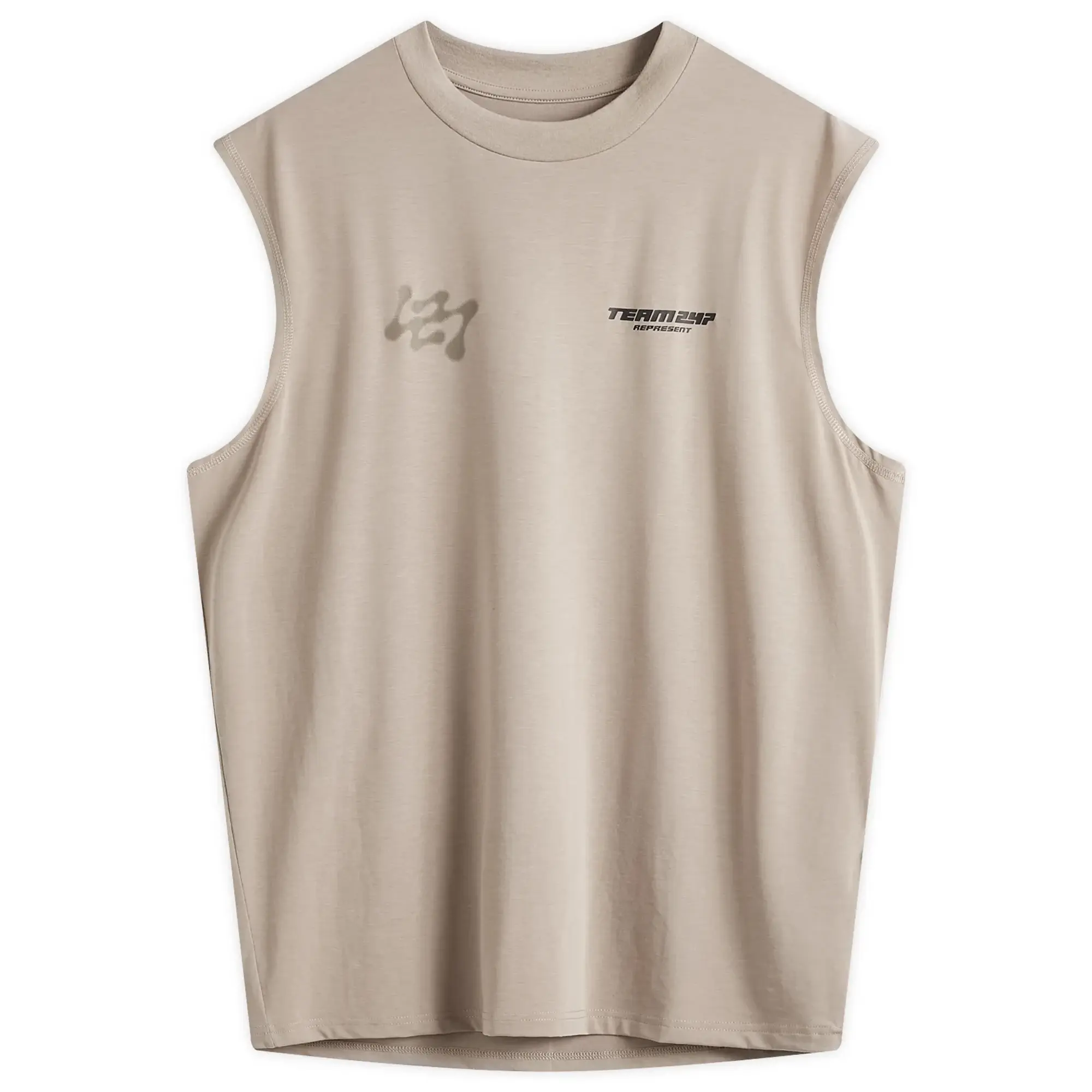 Represent Men's 247 Future Terrains Oversized Tank Moonrock