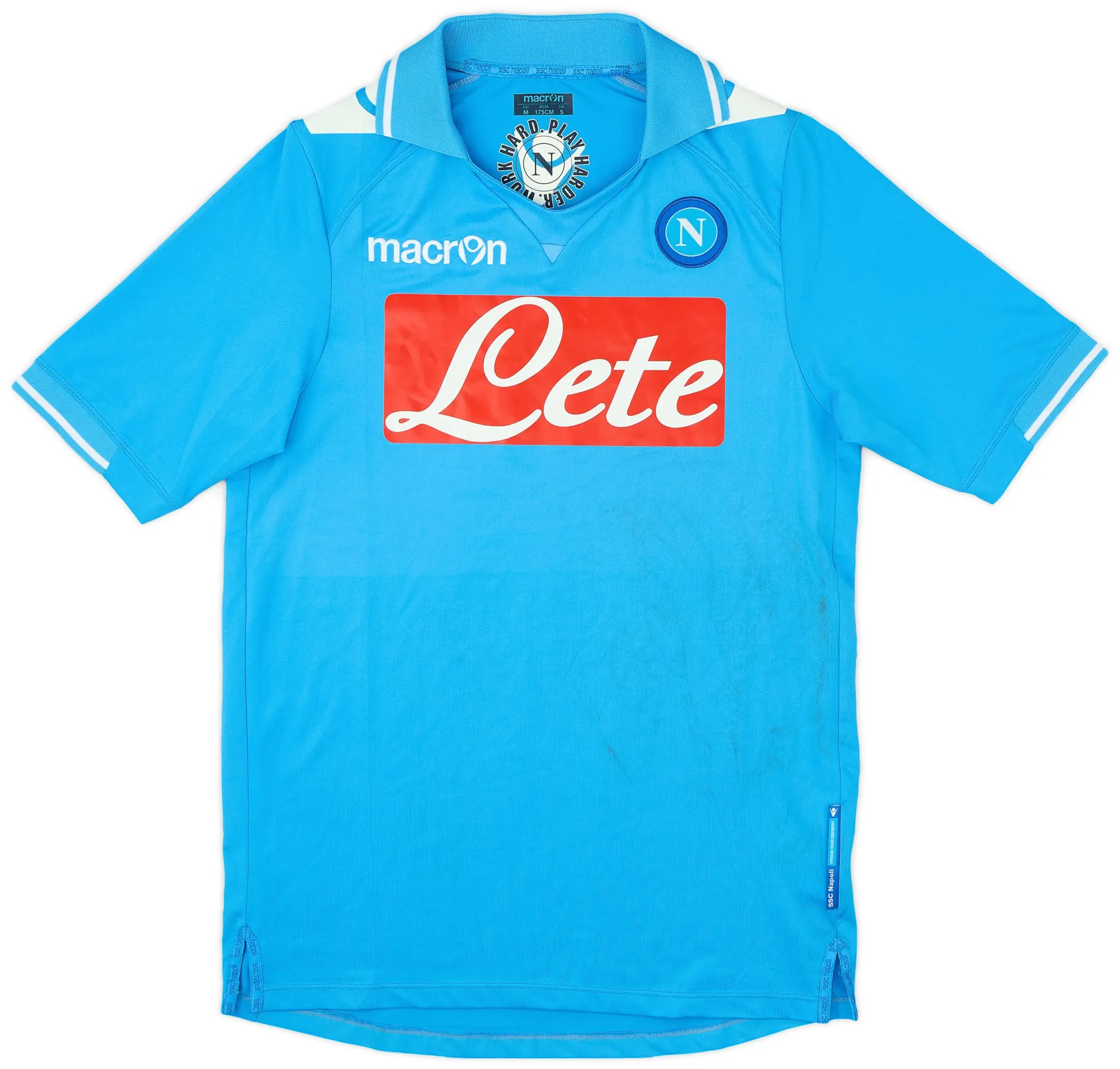 Macron 2011-12 Napoli Home Shirt - 5/10 - (M)
