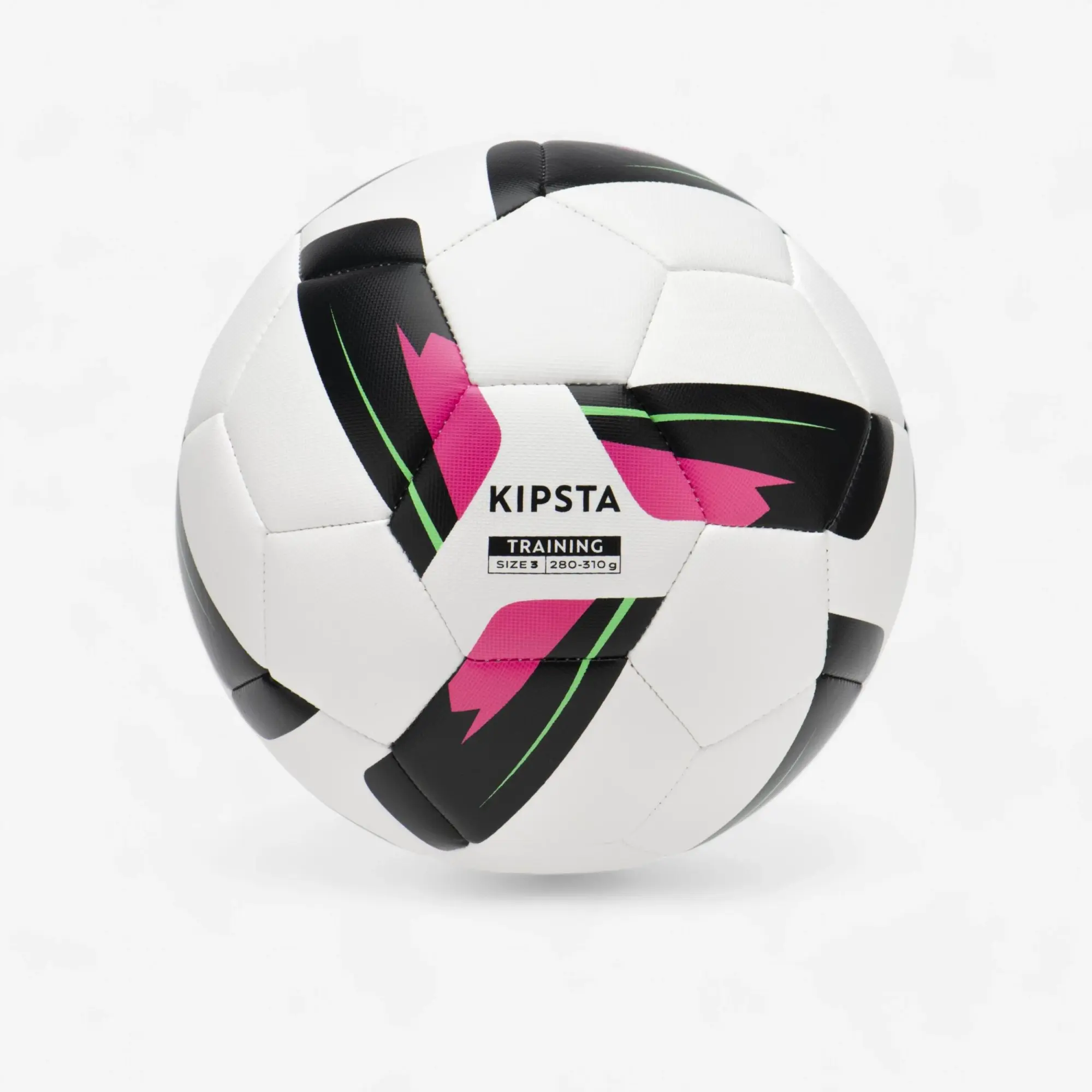 Kipsta Size 3 Machine-Stitched Football Training Ball - White