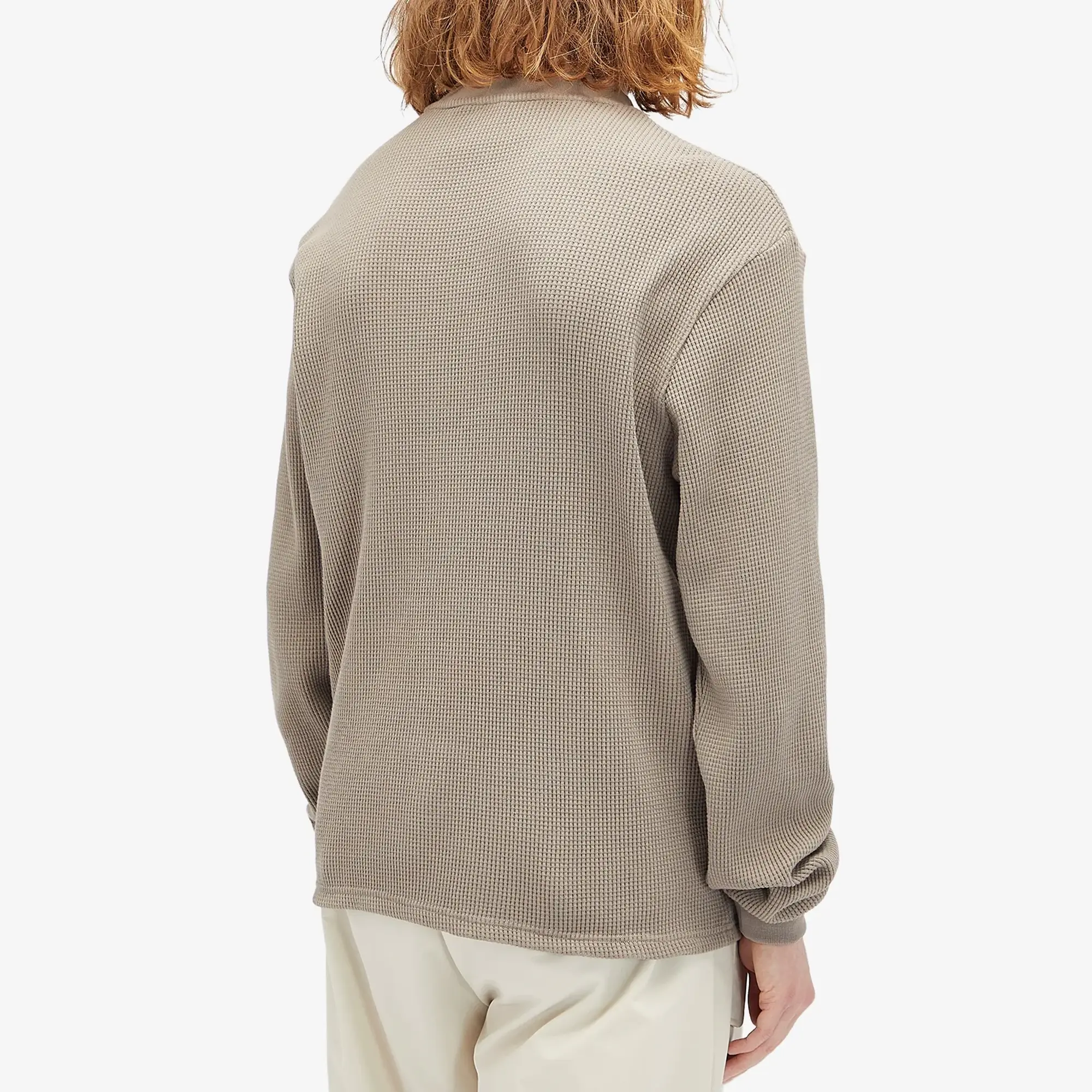 KA_YO_Prototype Men's Long Sleeve Waffle T-Shirt Nougat
