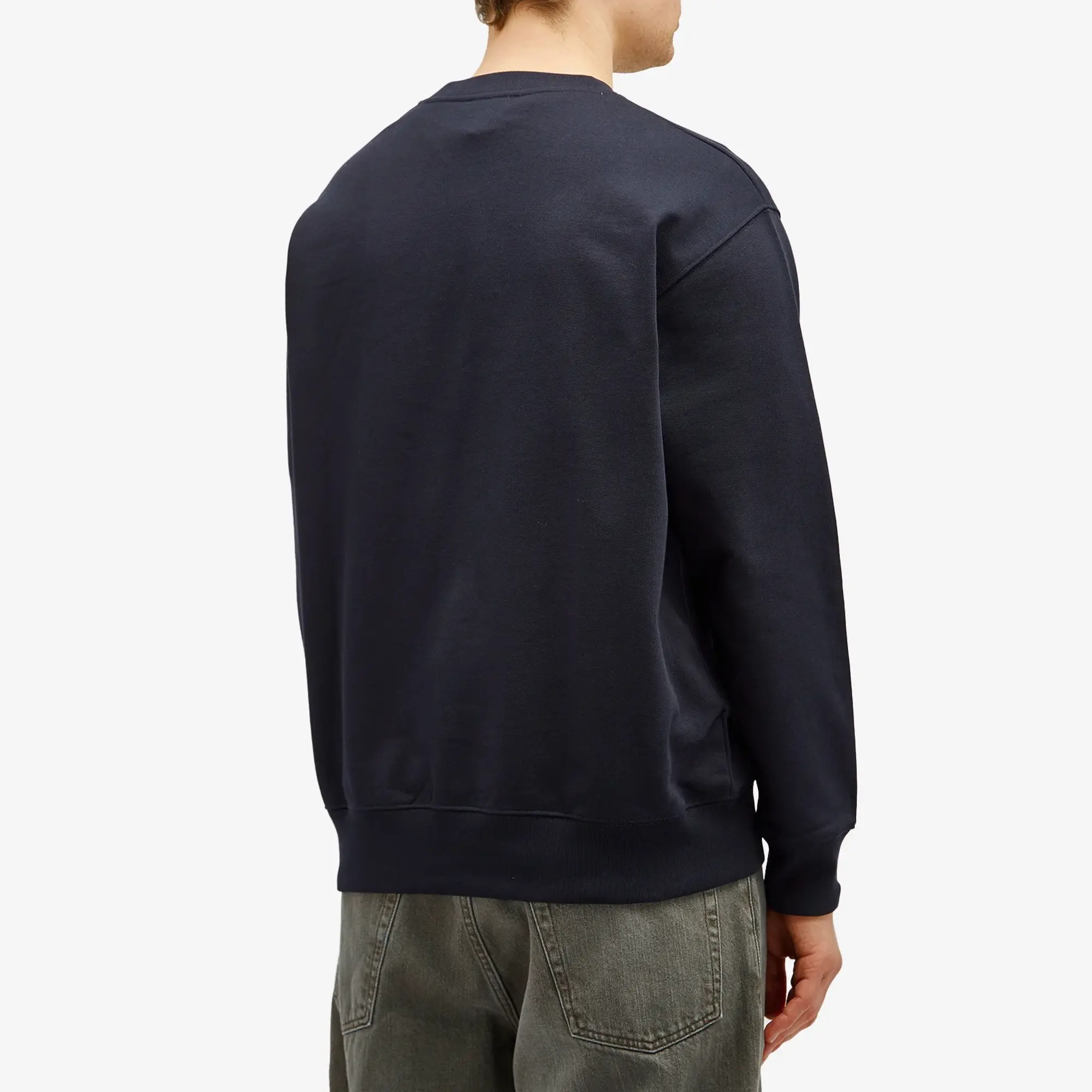 Norse Projects Men's Standard Crew Sweatshirt Dark Navy