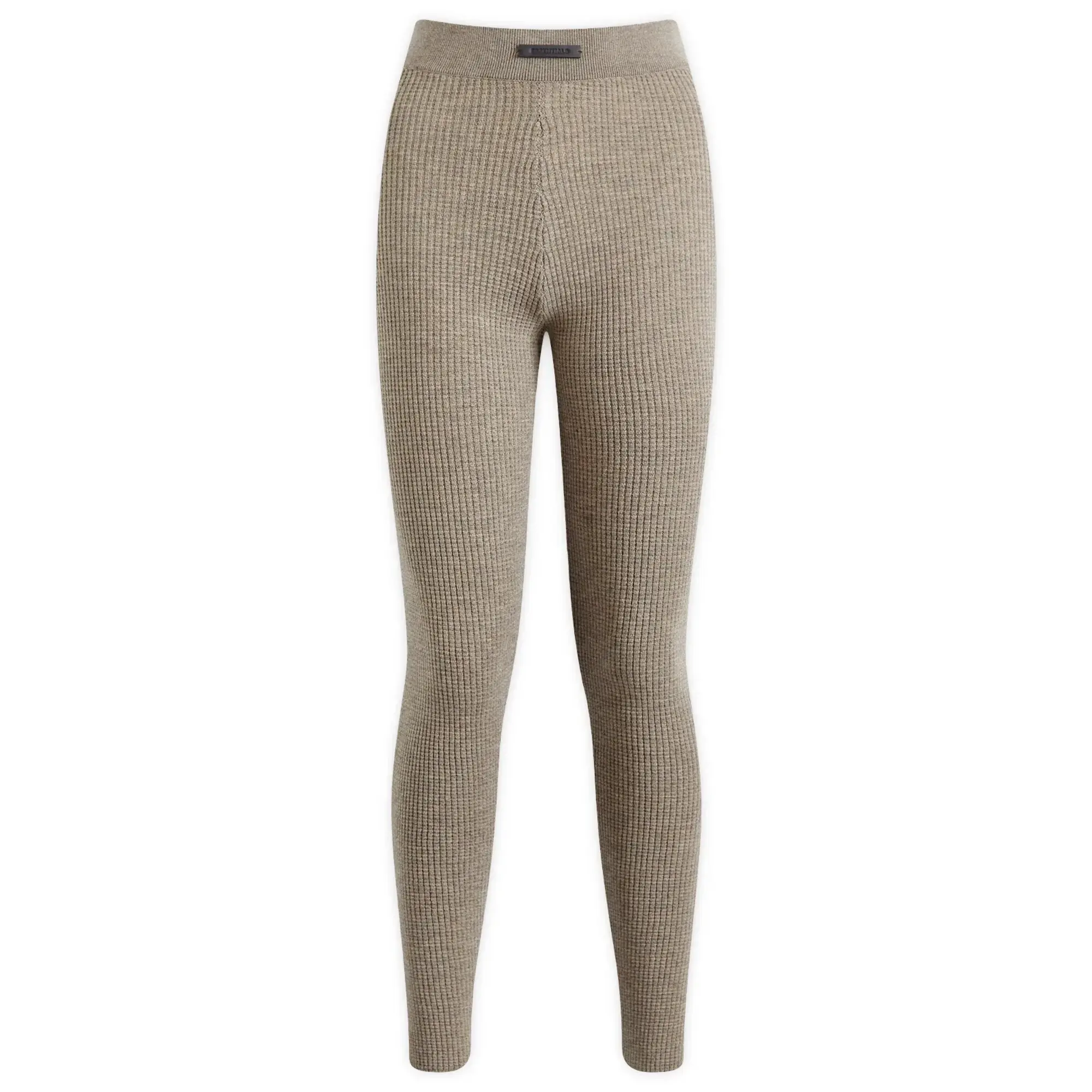 Fear of God ESSENTIALS Women's Waffle Leggings Heather Gray
