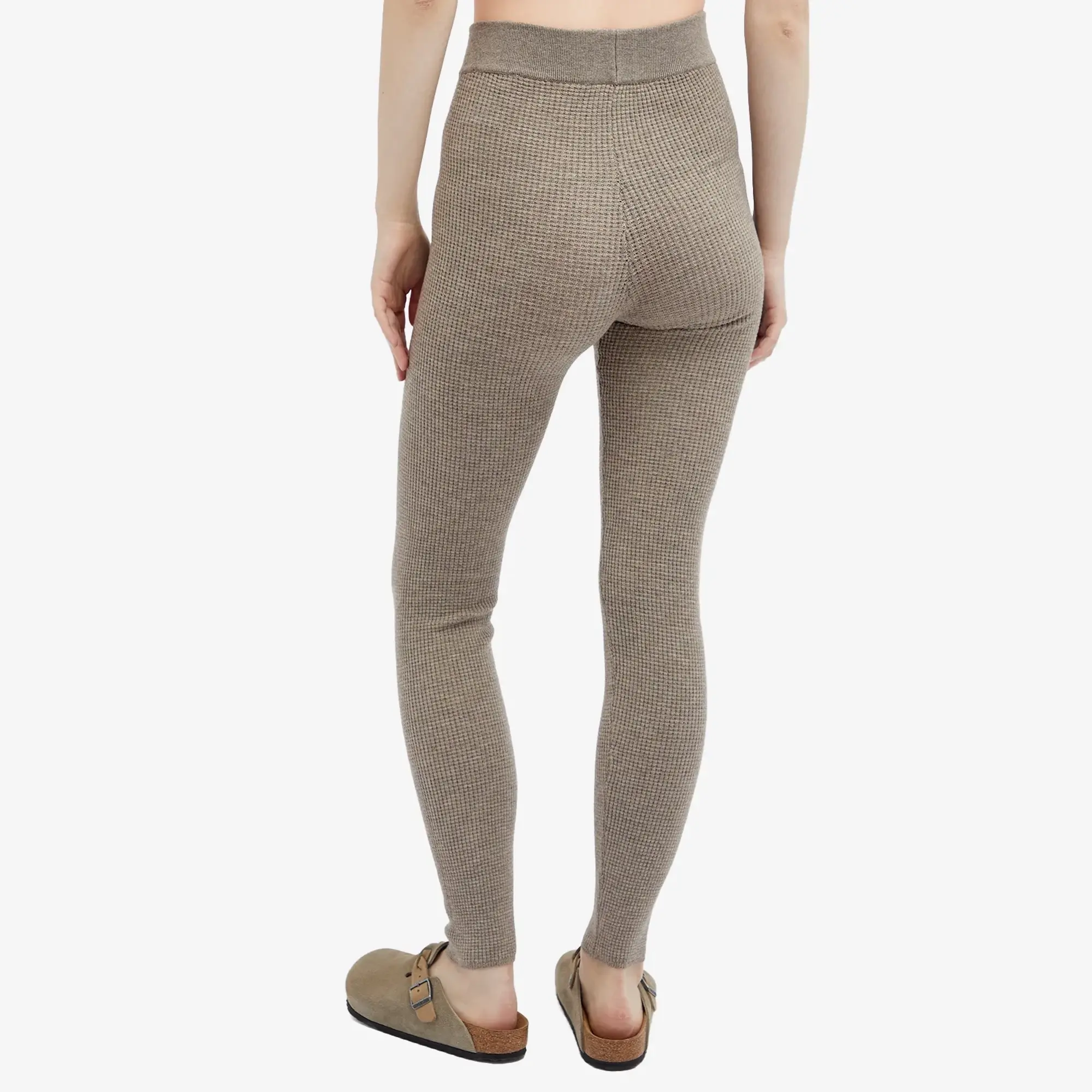Fear of God ESSENTIALS Women's Waffle Leggings Heather Gray