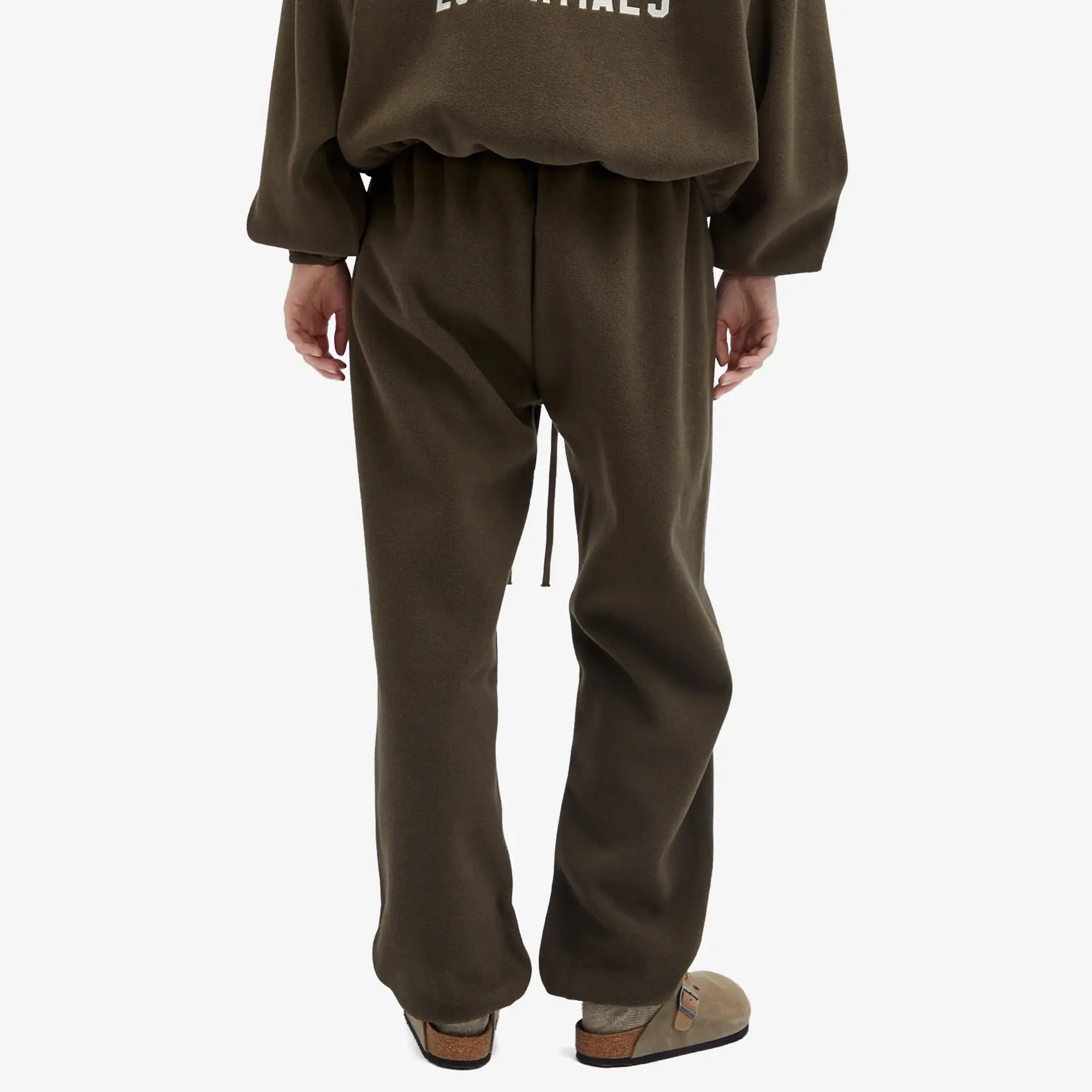 Fear of God ESSENTIALS Women's Brushed Essentials Sweatpants Brown