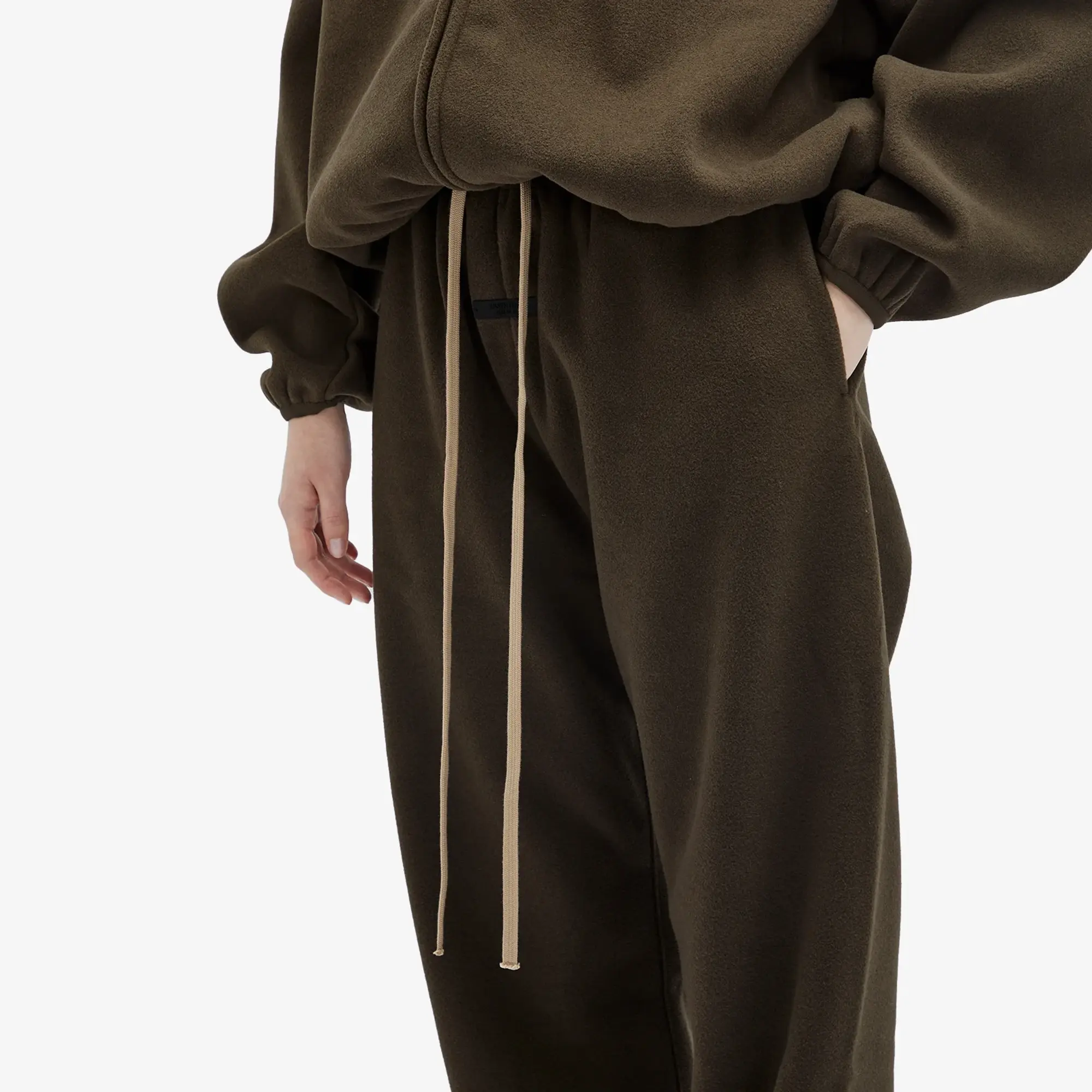 Fear of God ESSENTIALS Women's Brushed Essentials Sweatpants Brown