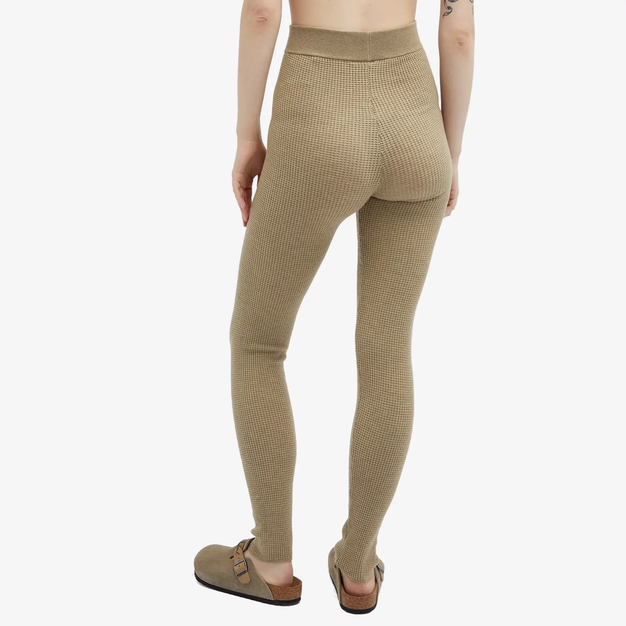 Fear of God ESSENTIALS Women's Waffle Leggings Desert Sand