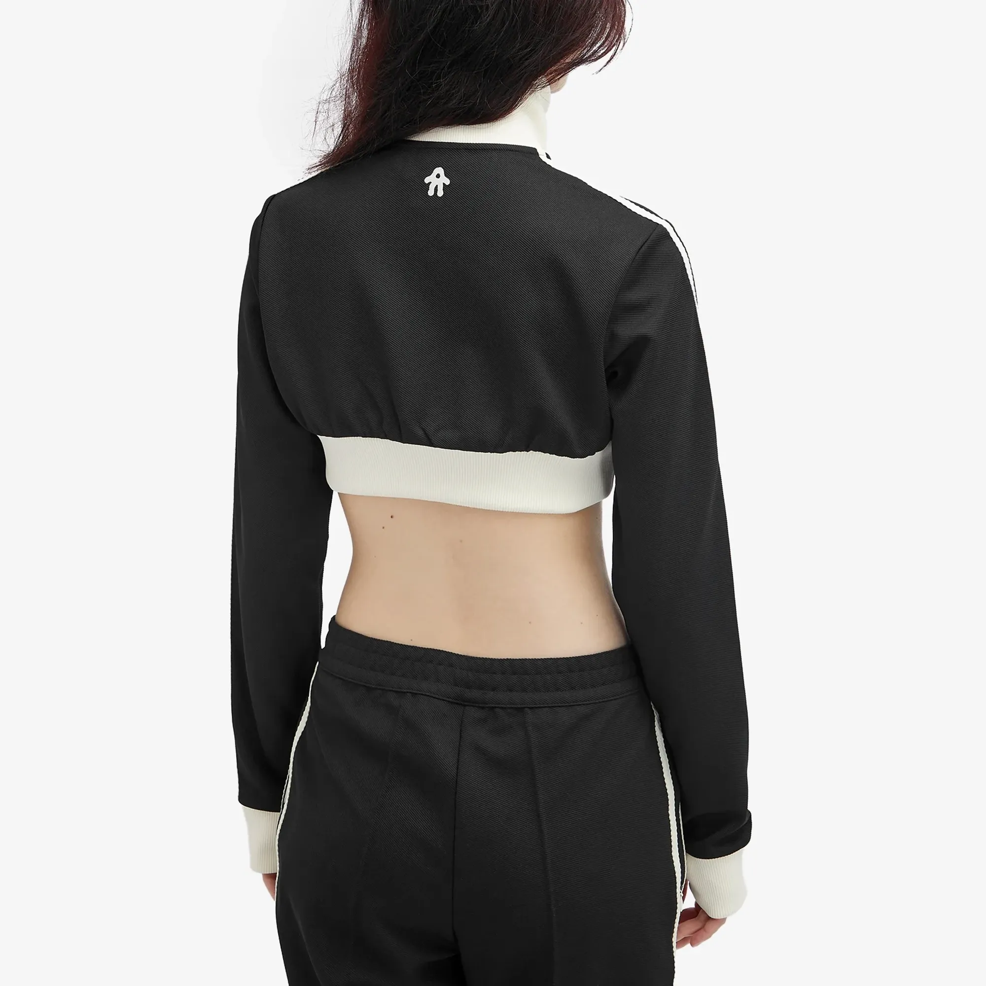 Adidas Women's by Avavav Cropped Track Top Black | JD5978 | FOOTY.COM