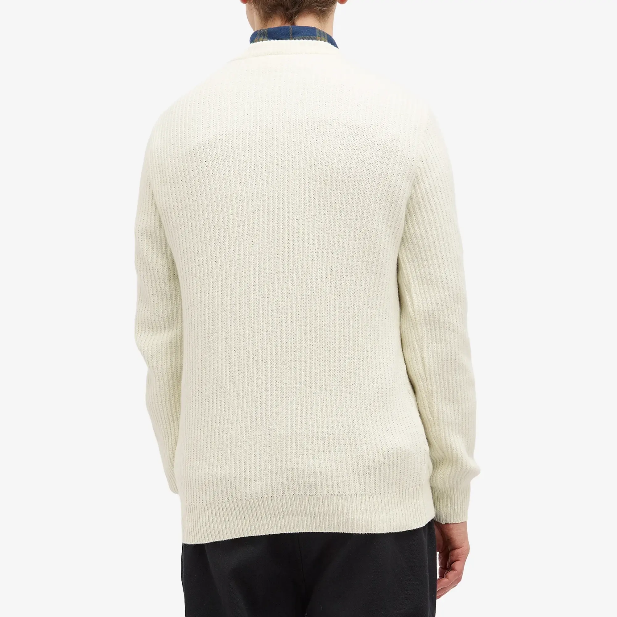 Foret Men's Bow Cable Knit Jumper Cloud