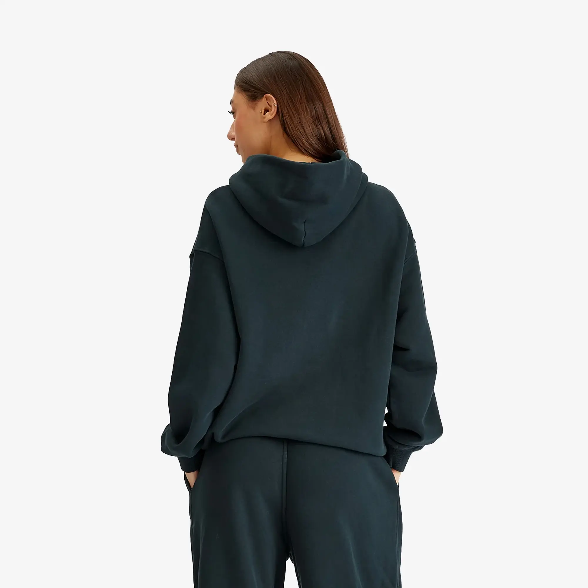 SKIMS Women's Vintage Fleece Oversized Hoodie Cypruss