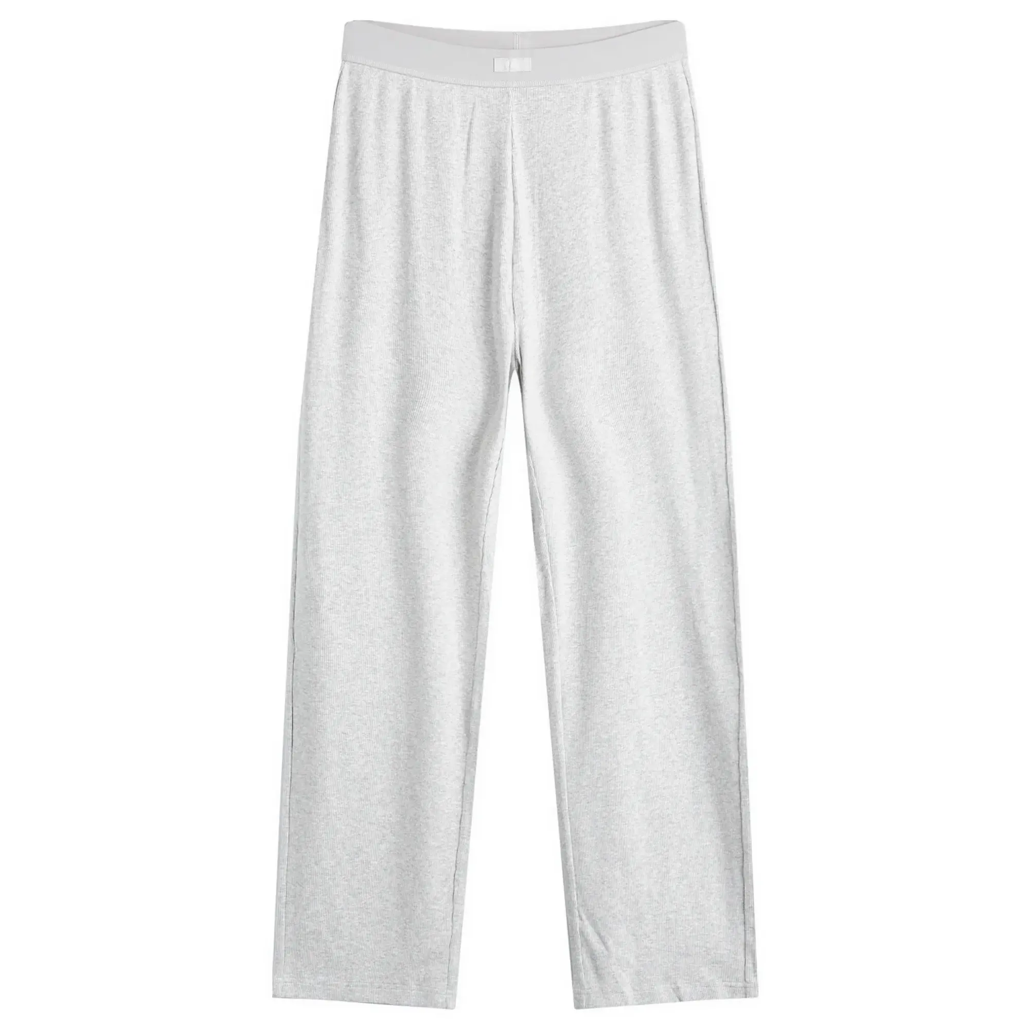 SKIMS Women's Cotton Rib Pant Light Heather Grey