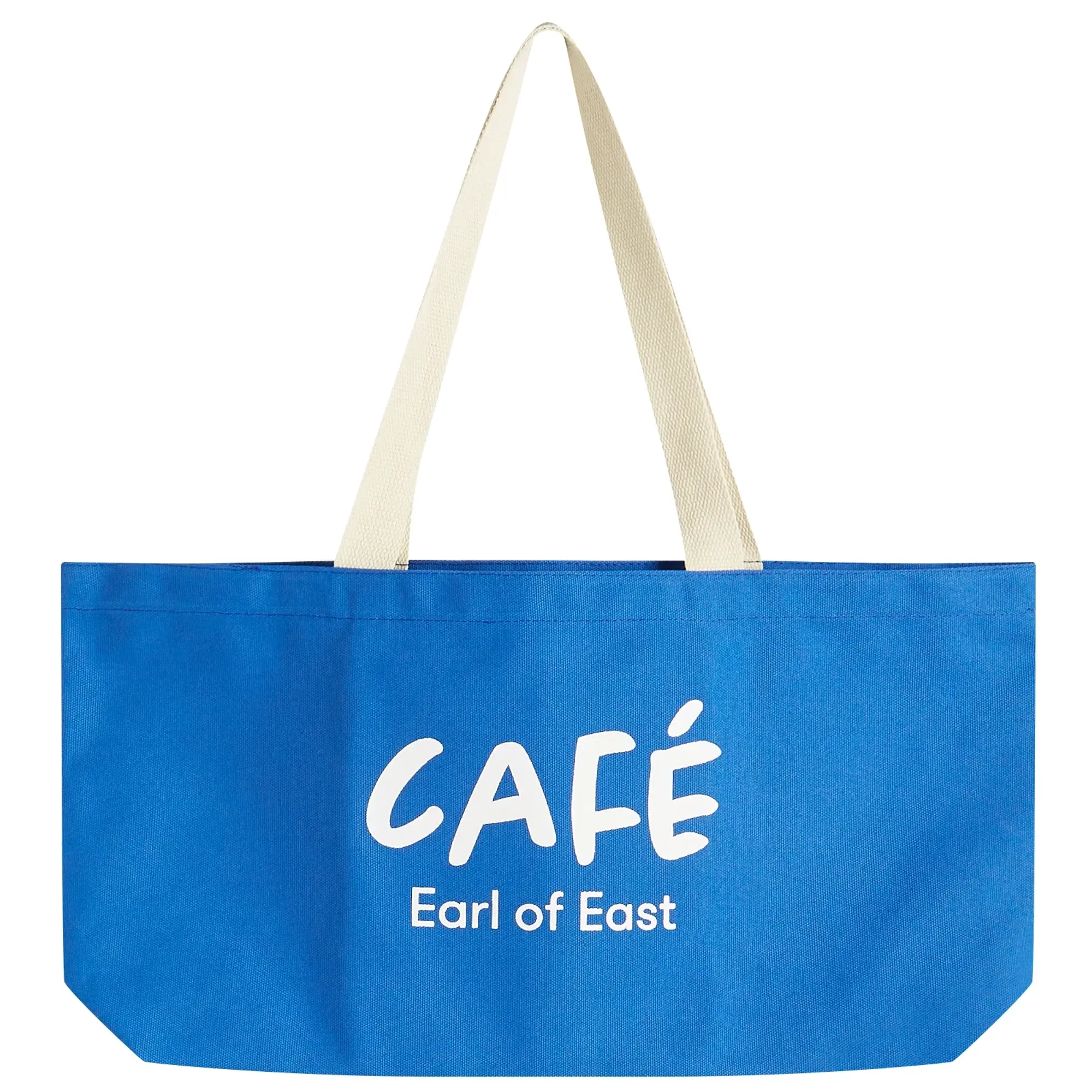 Earl of East Café Shopper Tote Blue